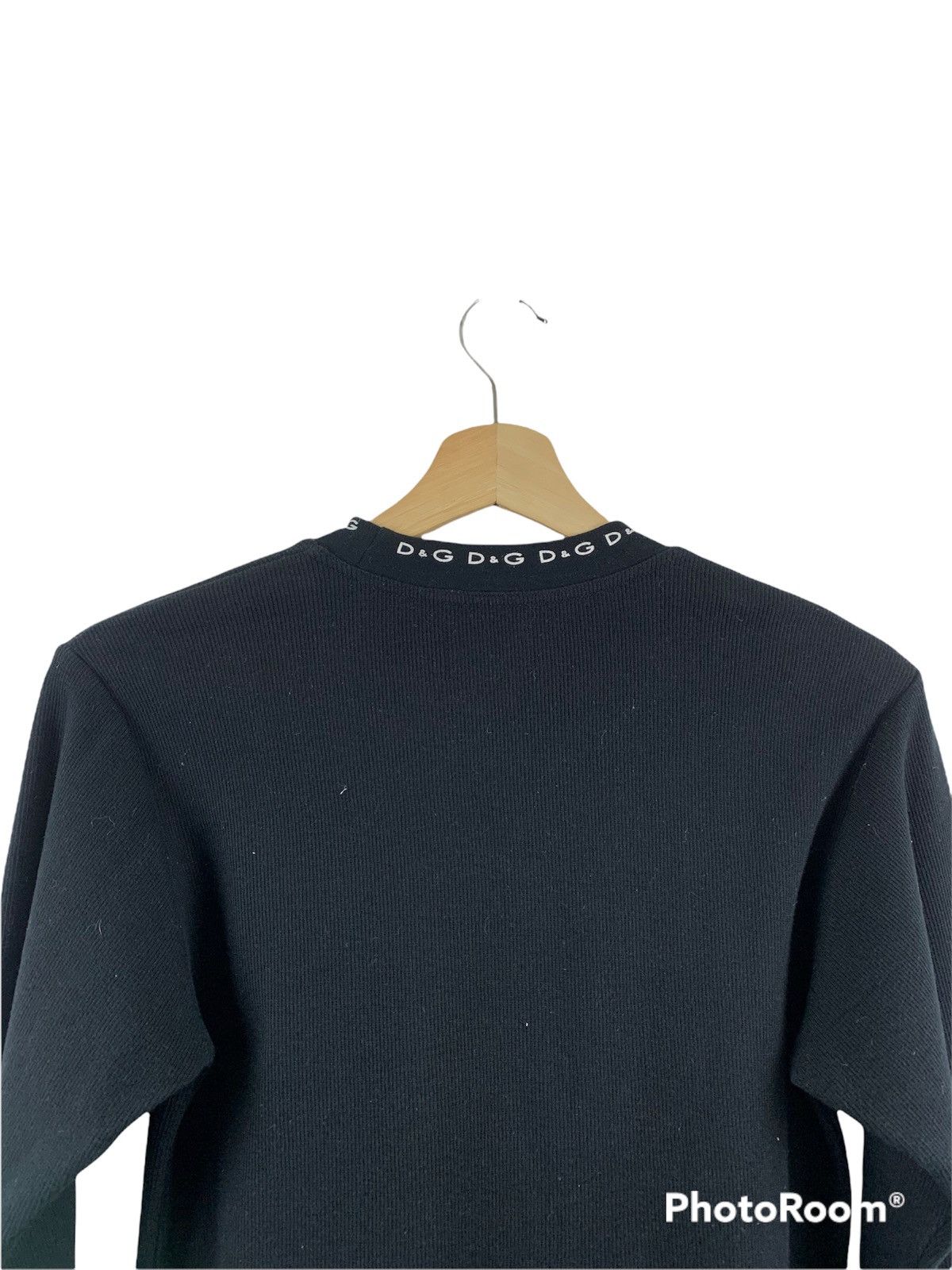 Dolce & Gabbana DOLCE & GABBANA FITTED BLACK SHIRT Size US S / EU 44-46 / 1 - 6 Thumbnail