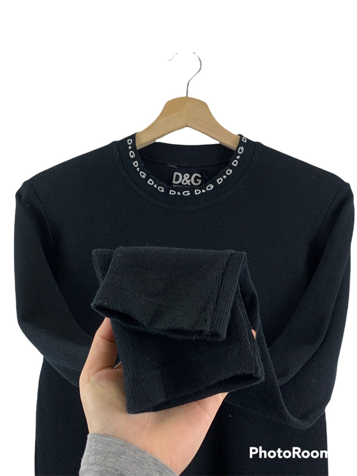 Dolce & Gabbana DOLCE & GABBANA FITTED BLACK SHIRT Size US S / EU 44-46 / 1 - 7 Thumbnail