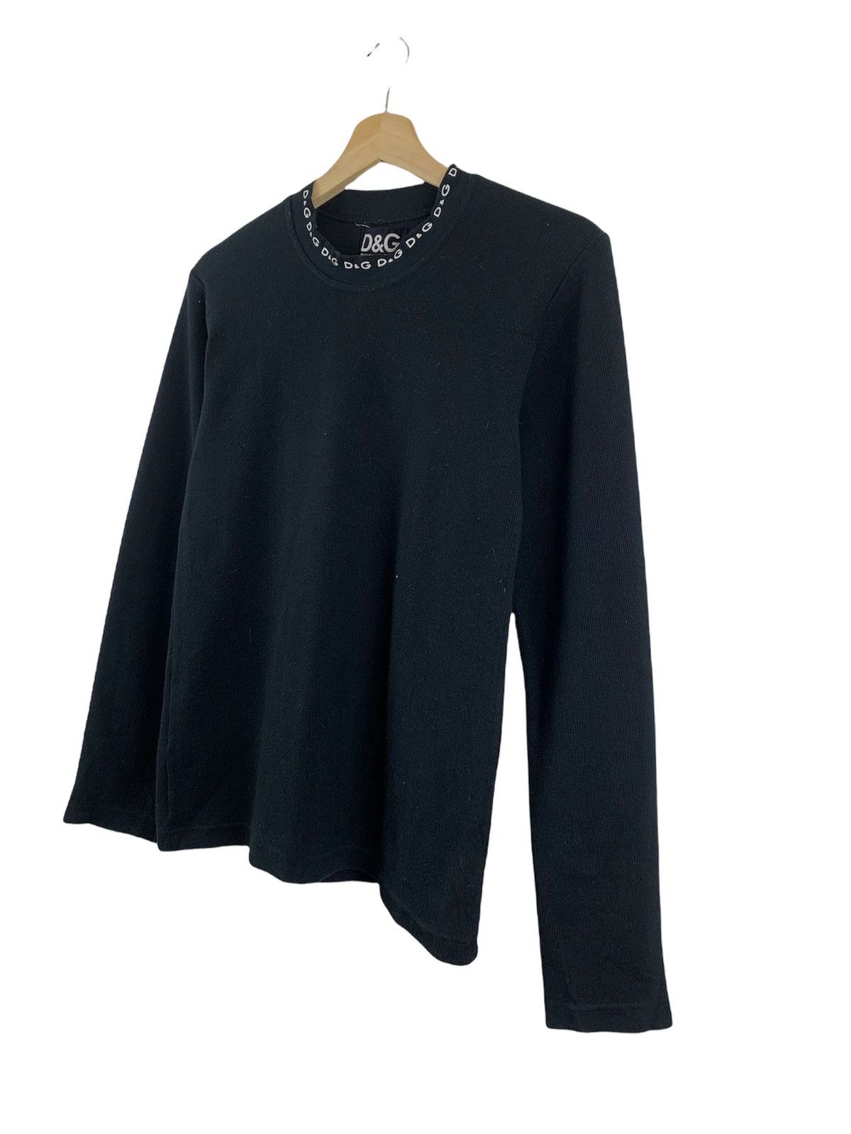 Dolce & Gabbana DOLCE & GABBANA FITTED BLACK SHIRT Size US S / EU 44-46 / 1 - 2 Thumbnail