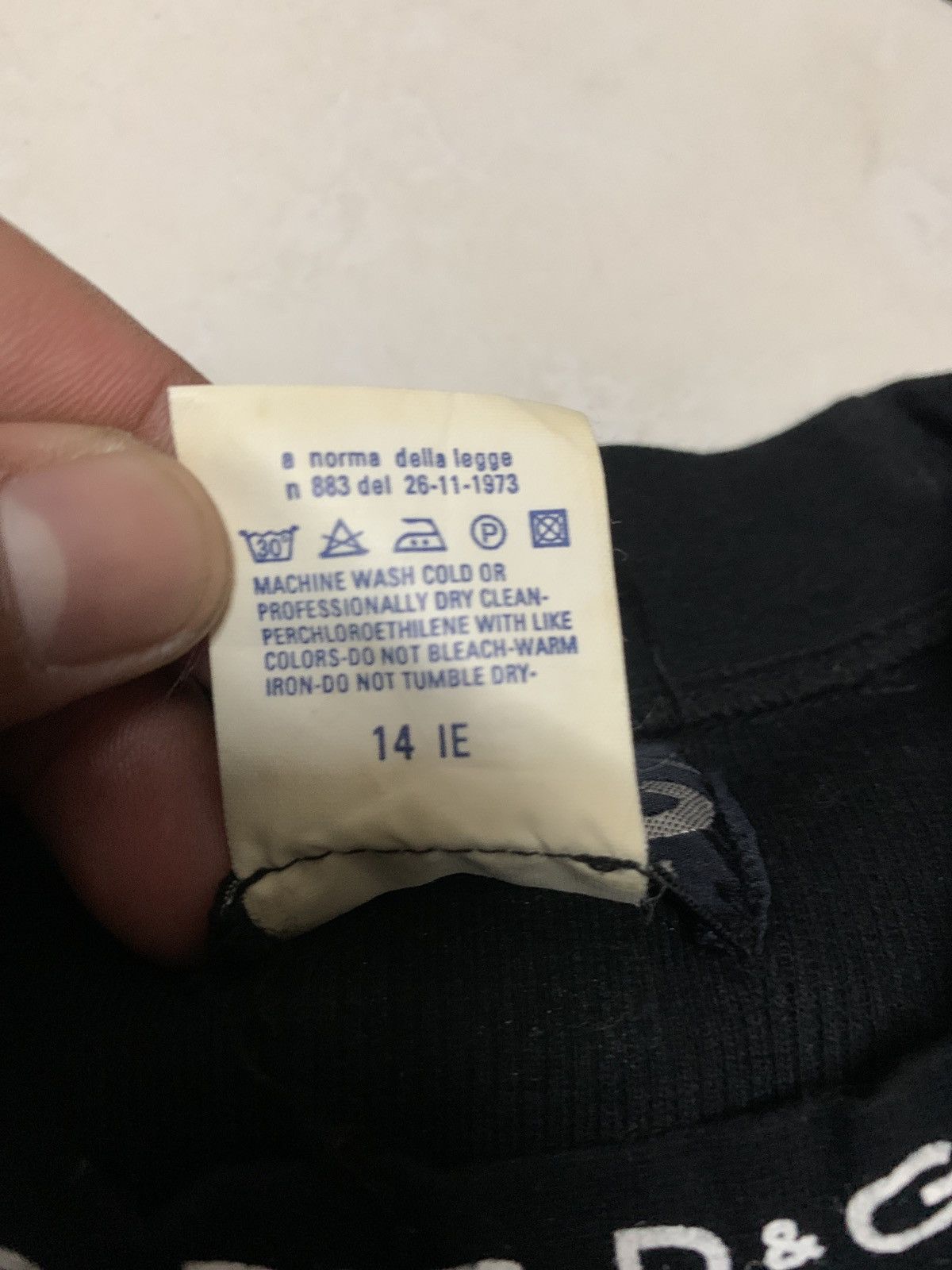 Dolce & Gabbana DOLCE & GABBANA FITTED BLACK SHIRT Size US S / EU 44-46 / 1 - 9 Thumbnail