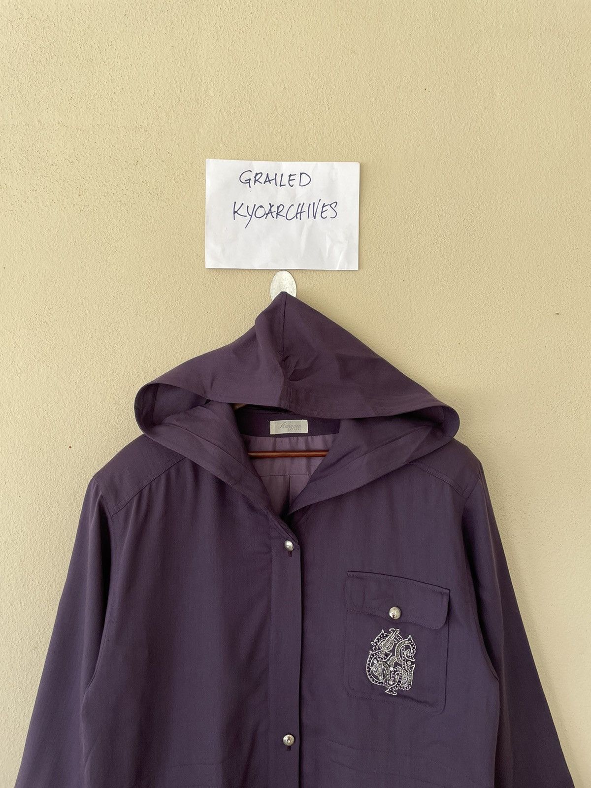 Vintage VINTAGE AMIGNON PURPLE JACKET Size US L / EU 52-54 / 3 - 3 Thumbnail