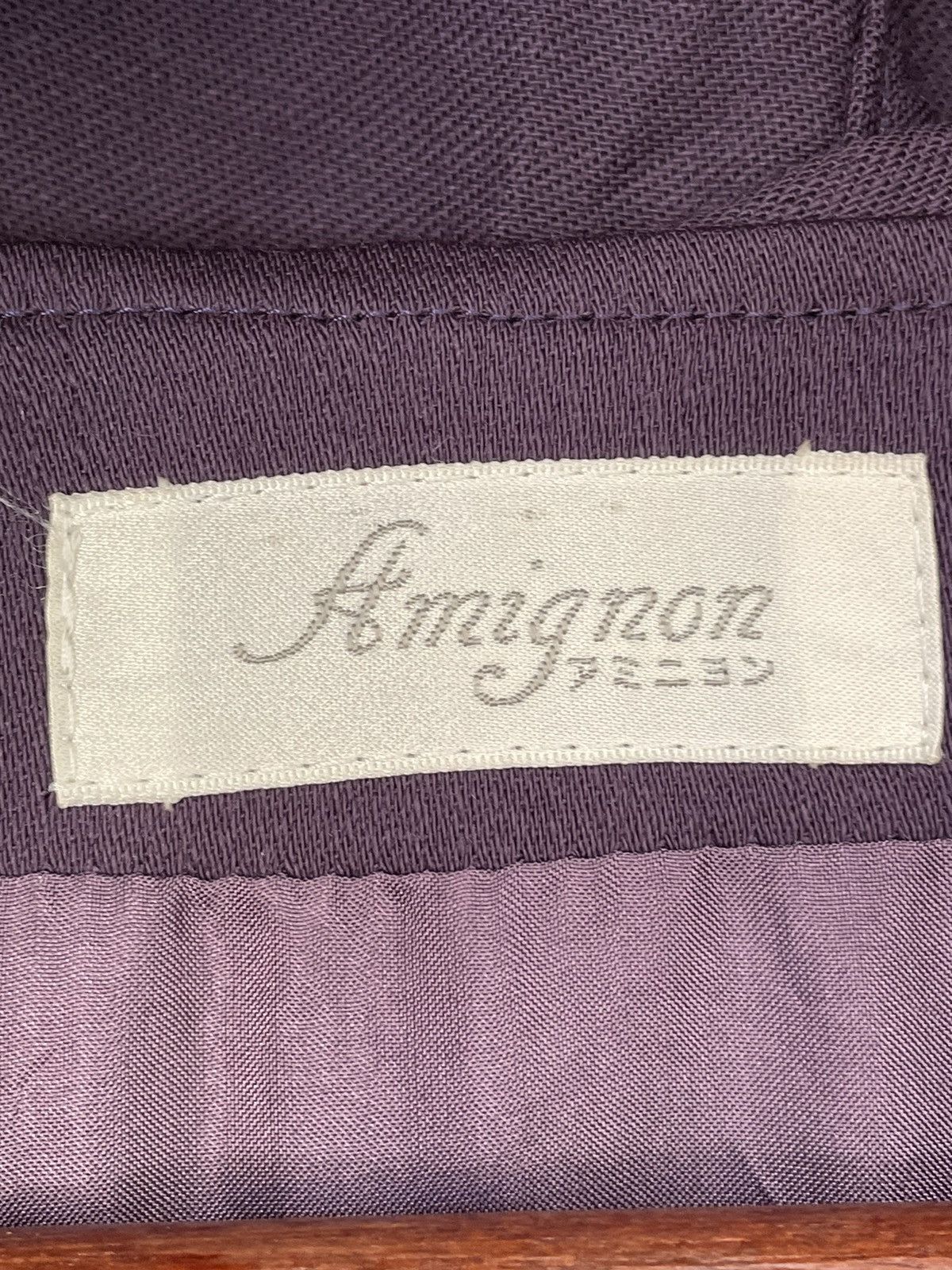 Vintage VINTAGE AMIGNON PURPLE JACKET Size US L / EU 52-54 / 3 - 8 Thumbnail