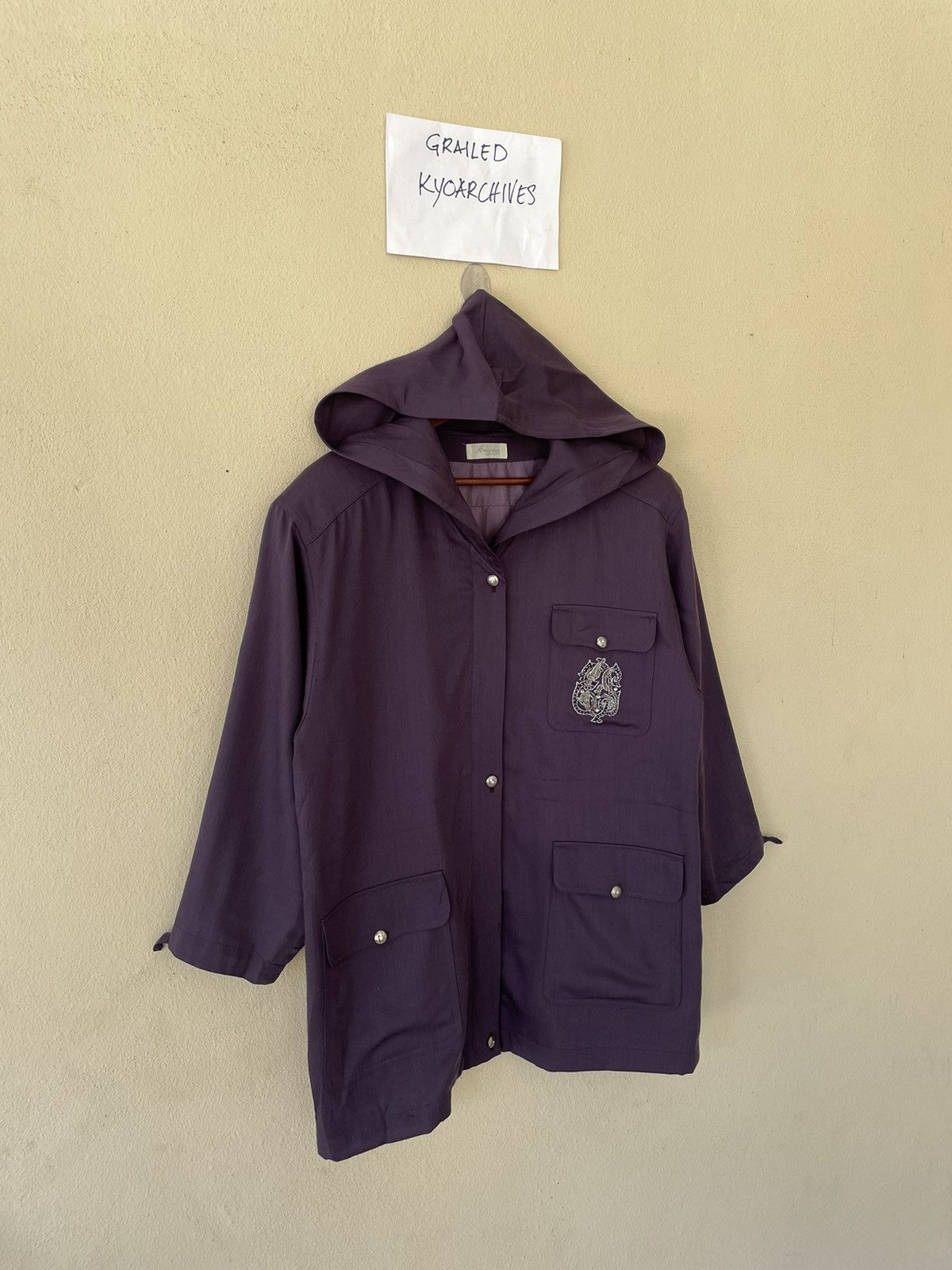Vintage VINTAGE AMIGNON PURPLE JACKET Size US L / EU 52-54 / 3 - 2 Thumbnail