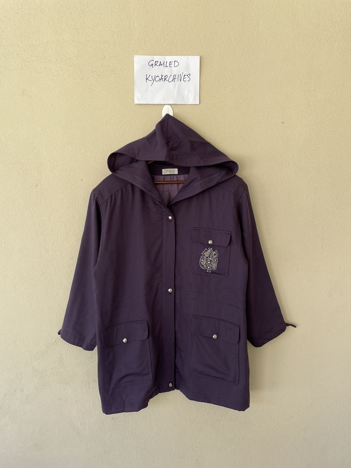 Vintage VINTAGE AMIGNON PURPLE JACKET Size US L / EU 52-54 / 3 - 1 Thumbnail