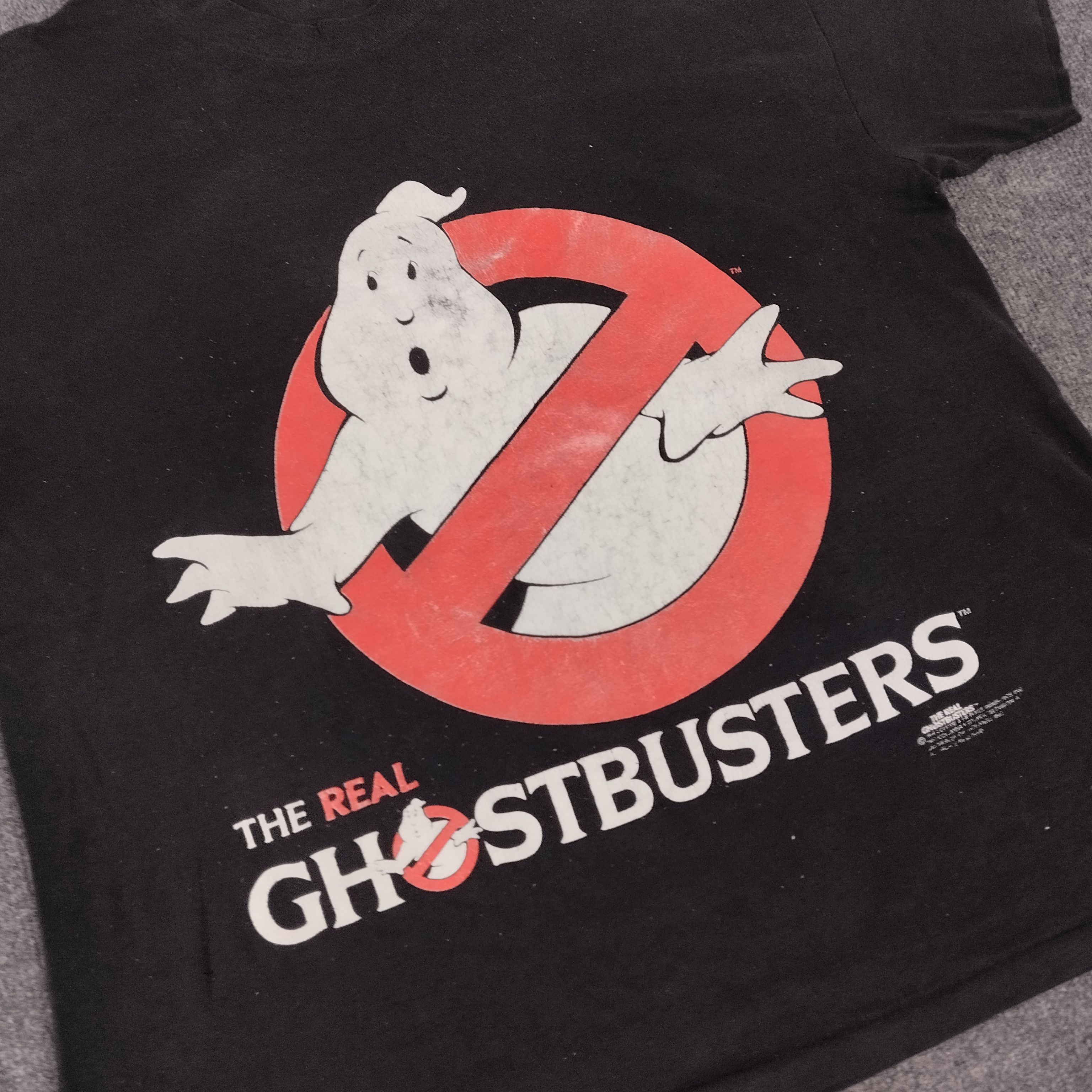 Universal Studios Vintage 90's The Real Ghostbusters Universal Studios Tshirt Size US XL / EU 56 / 4 - 2 Thumbnail