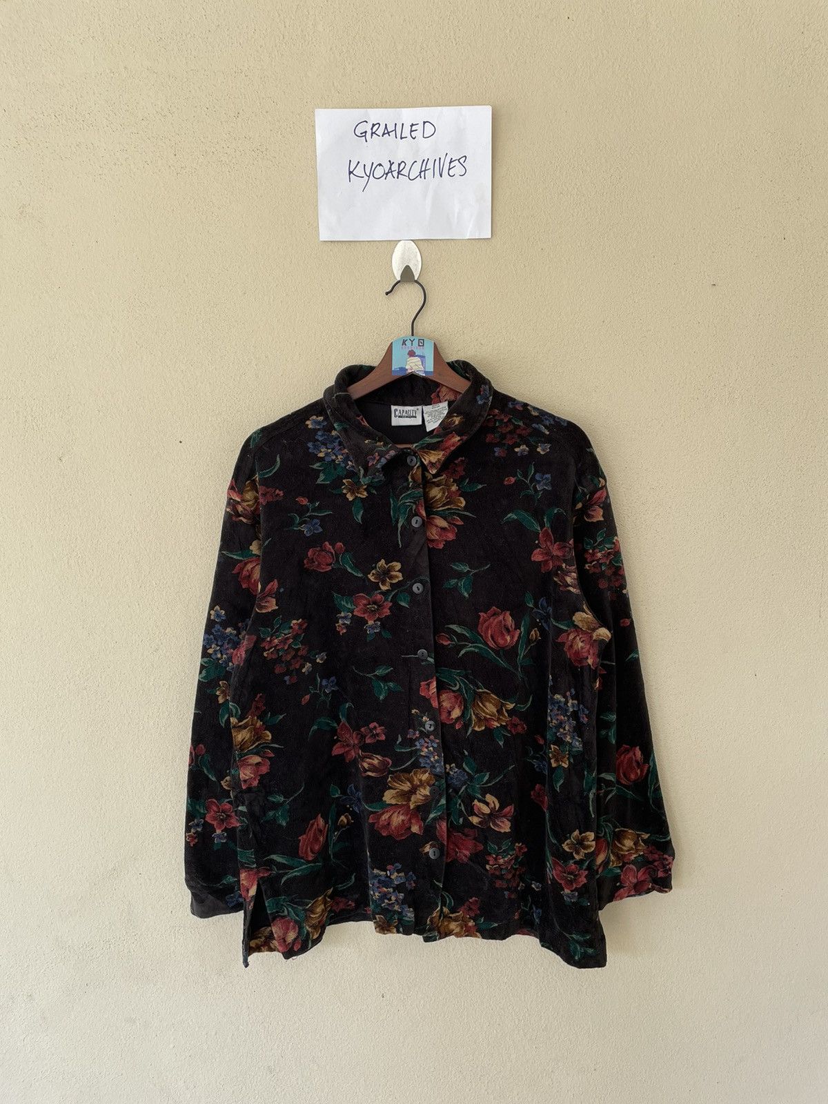 Vintage VINTAGE CAPACITY FLORAL SHIRT Size US M / EU 48-50 / 2 - 1 Thumbnail