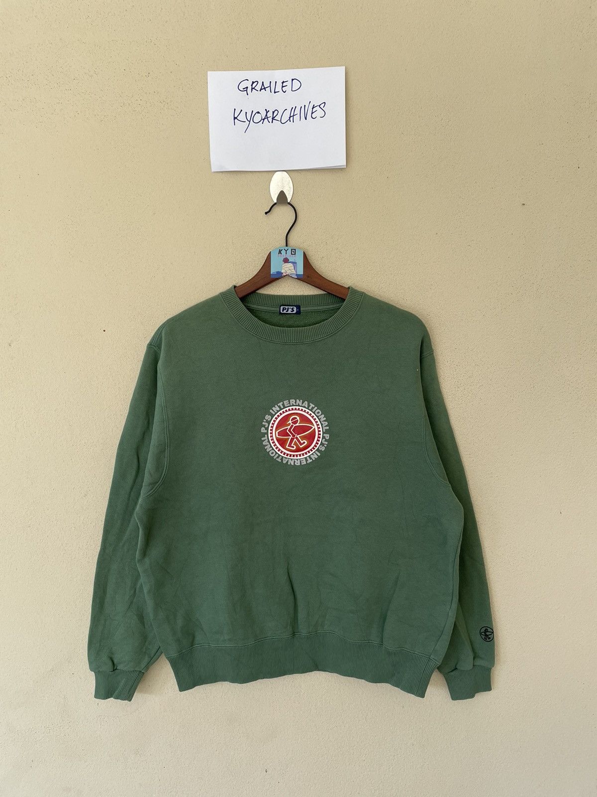 Vintage VINTAGE PJ’S SURF SWEATSHIRT Size US S / EU 44-46 / 1 - 1 Thumbnail