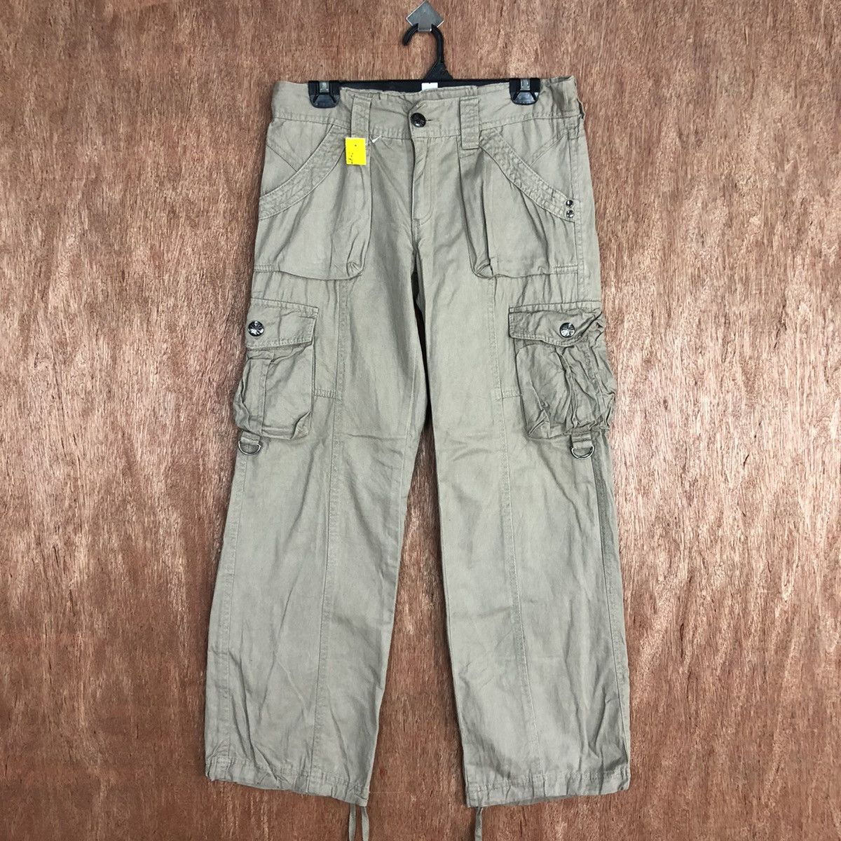 DLL Japan Brown Multipocket Tactical Cargo Pants #2642