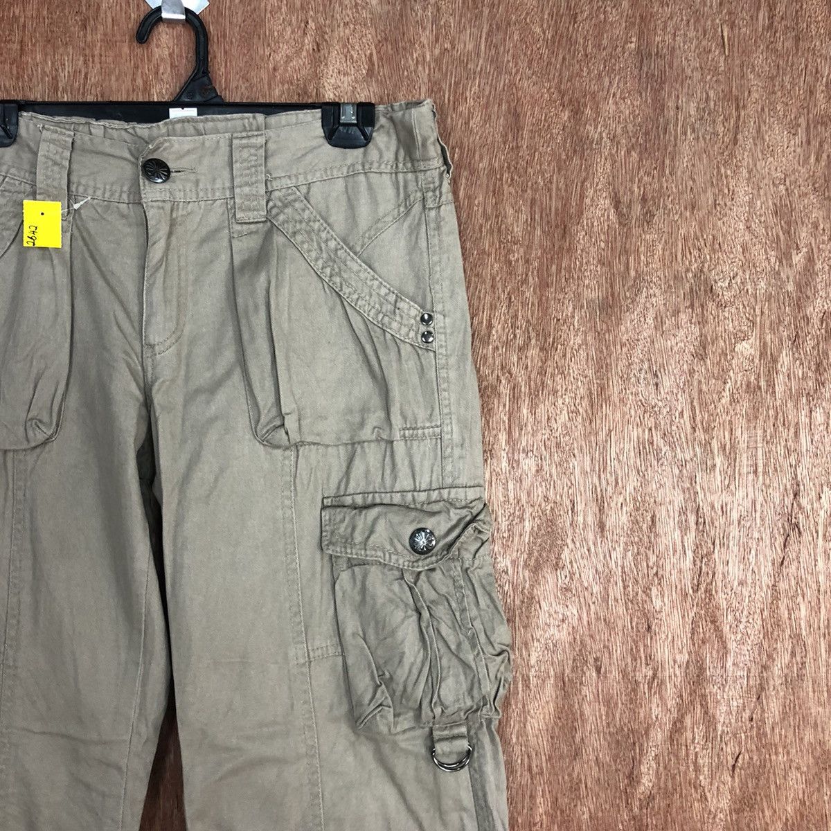 Japanese Brand DLL Japan Brown Multipocket Tactical Cargo Pants #2642 Size US 28 / EU 44 - 5 Thumbnail