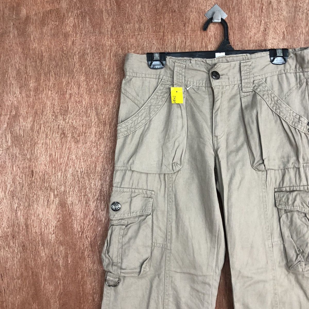Japanese Brand DLL Japan Brown Multipocket Tactical Cargo Pants #2642 Size US 28 / EU 44 - 6 Thumbnail