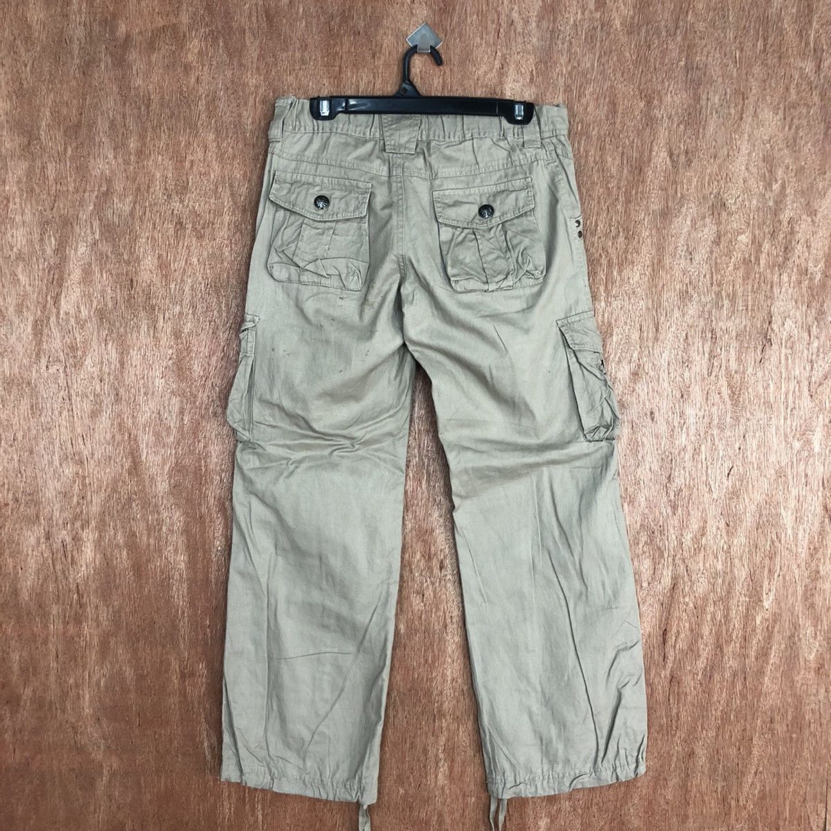 Japanese Brand DLL Japan Brown Multipocket Tactical Cargo Pants #2642 Size US 28 / EU 44 - 9 Thumbnail