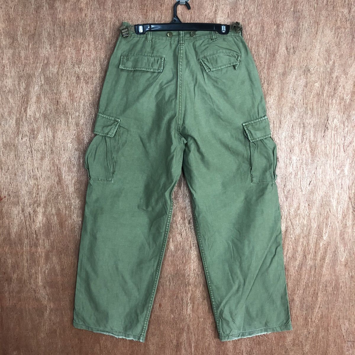 Japanese Brand DLL Dog House Green Multipocket Cargo Pants #2110 Size US 29 - 10 Thumbnail