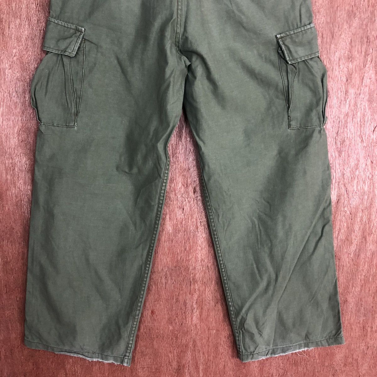 Japanese Brand DLL Dog House Green Multipocket Cargo Pants #2110 Size US 29 - 12 Thumbnail