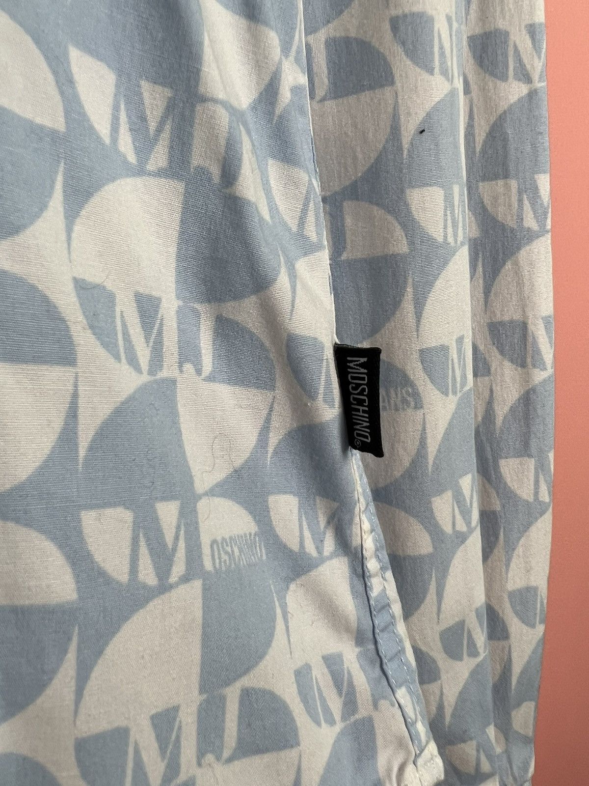 Moschino Moschino jeans shirt button ups monogram vintage rare Size US L / EU 52-54 / 3 - 2 Thumbnail