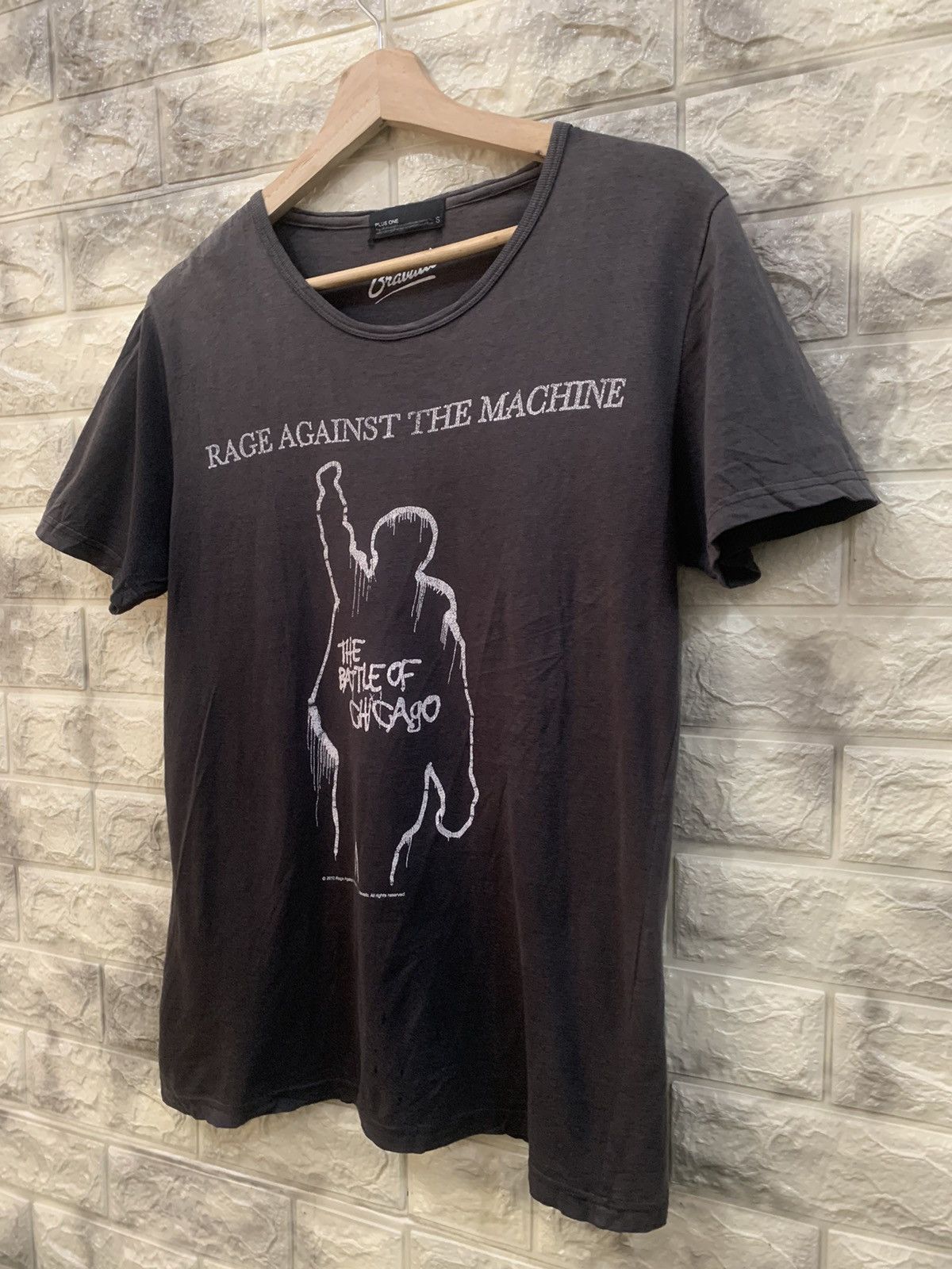 Band Tees Vintage 2010 Rage Against The Machine faded black tees Size US S / EU 44-46 / 1 - 3 Thumbnail