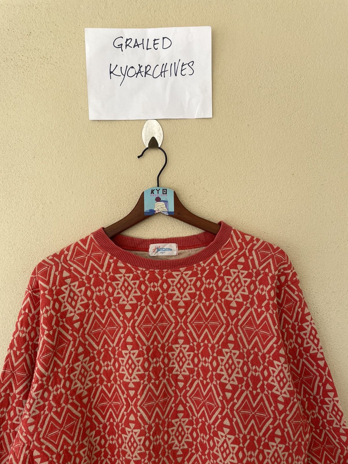 Jantzen × Japanese Brand × Vintage VINTAGE JANTZEN SWEATSHIRT Size US L / EU 52-54 / 3 - 3 Thumbnail