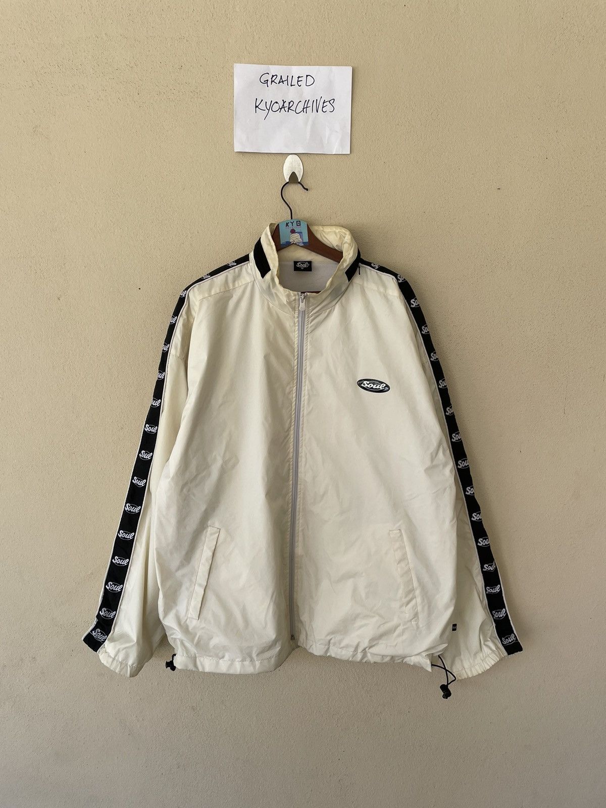 Vintage Y2K SOUL SIDE TAPE JACKET Size US L / EU 52-54 / 3 - 1 Thumbnail