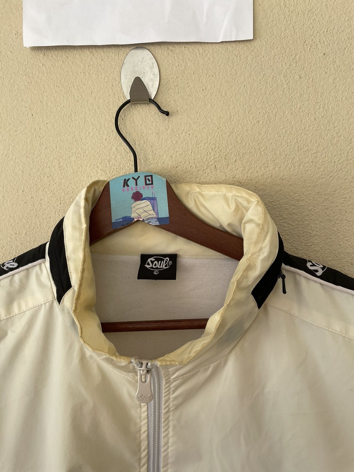 Vintage Y2K SOUL SIDE TAPE JACKET Size US L / EU 52-54 / 3 - 6 Thumbnail