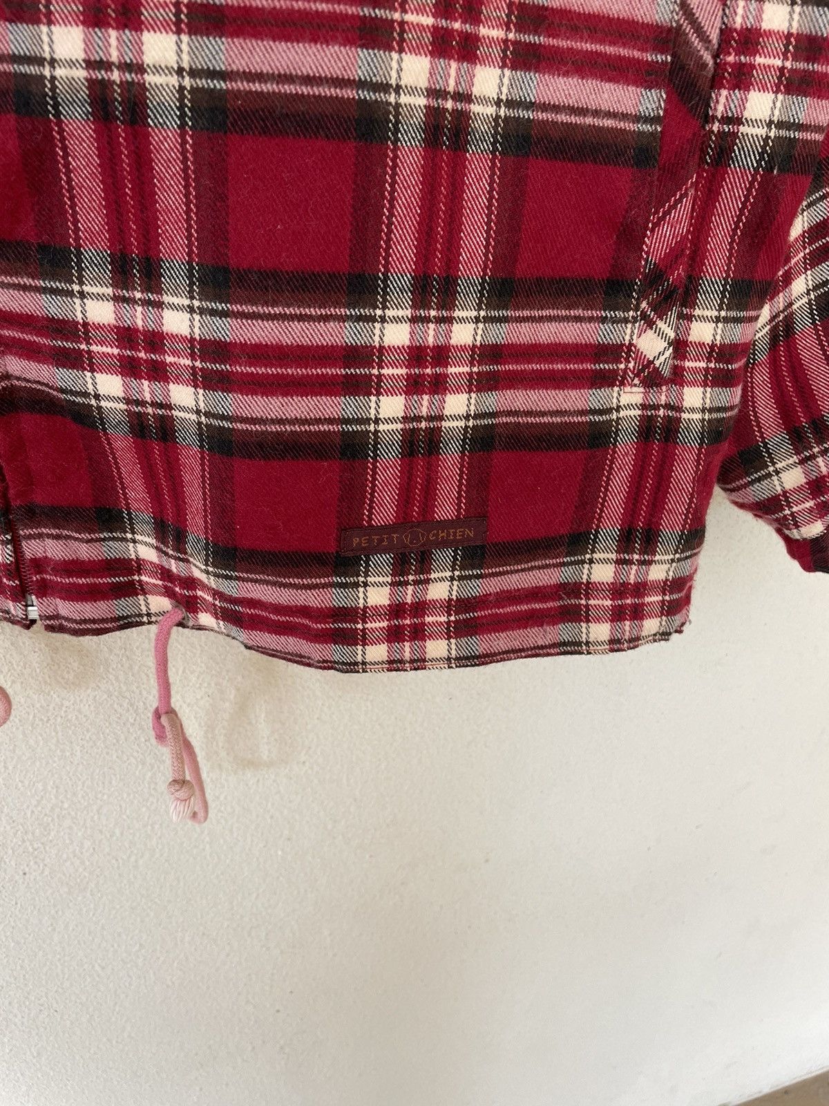 Japanese Brand × Vintage VINTAGE PETIT CHIEN TARTAN JACKET Size US M / EU 48-50 / 2 - 5 Thumbnail