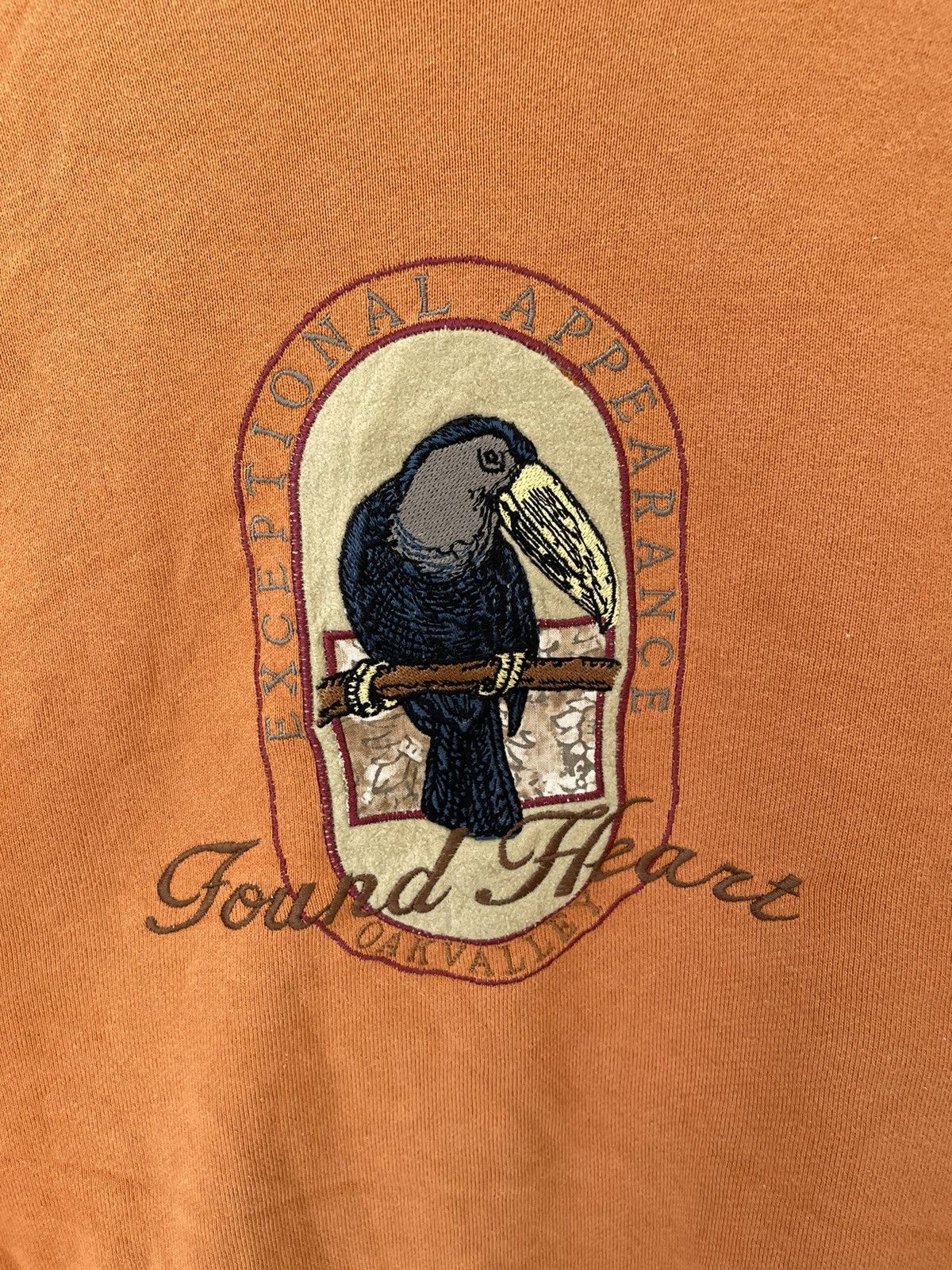 Japanese Brand × Vintage VINTAGE OAKVALLEY HORNBILL SWEATSHIRT Size US L / EU 52-54 / 3 - 6 Thumbnail