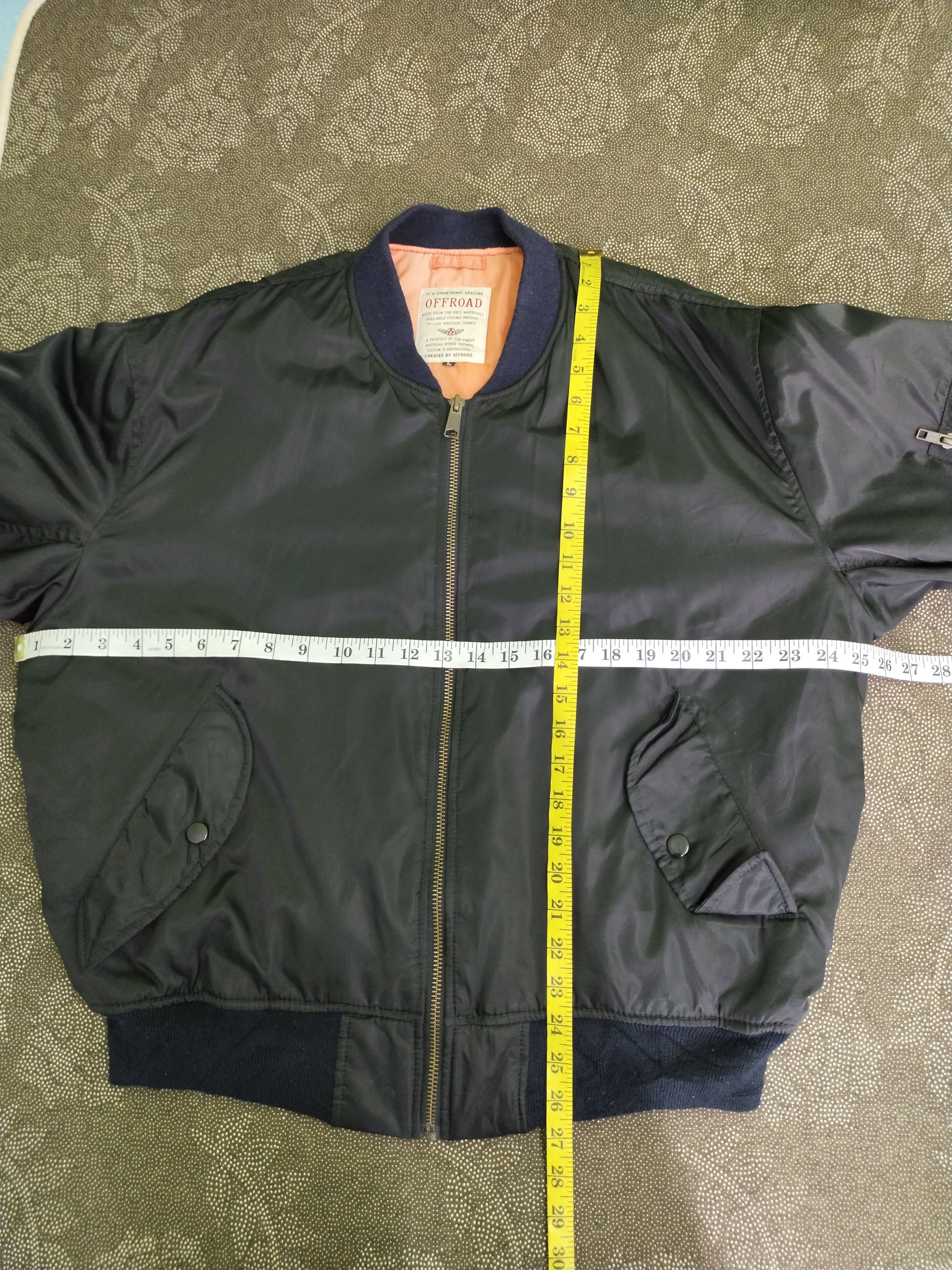 Japanese Brand VINTAGE OFFROAD BOMBER JACKET Size US L / EU 52-54 / 3 - 11 Thumbnail