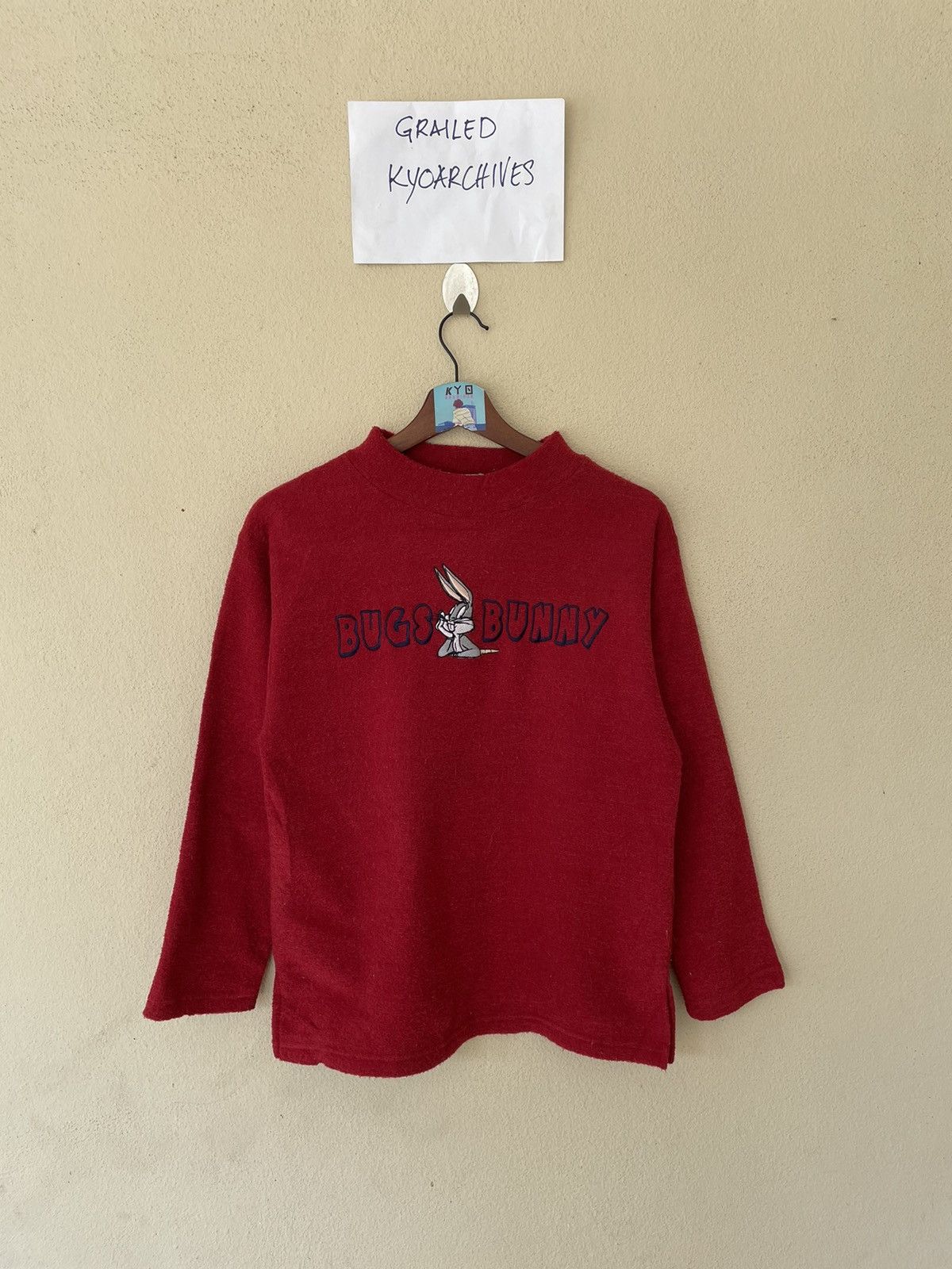 Vintage × Warner Bros VINTAGE EMBROIDERED BUGS BUNNY SWEATSHIRT Size US M / EU 48-50 / 2 - 1 Thumbnail