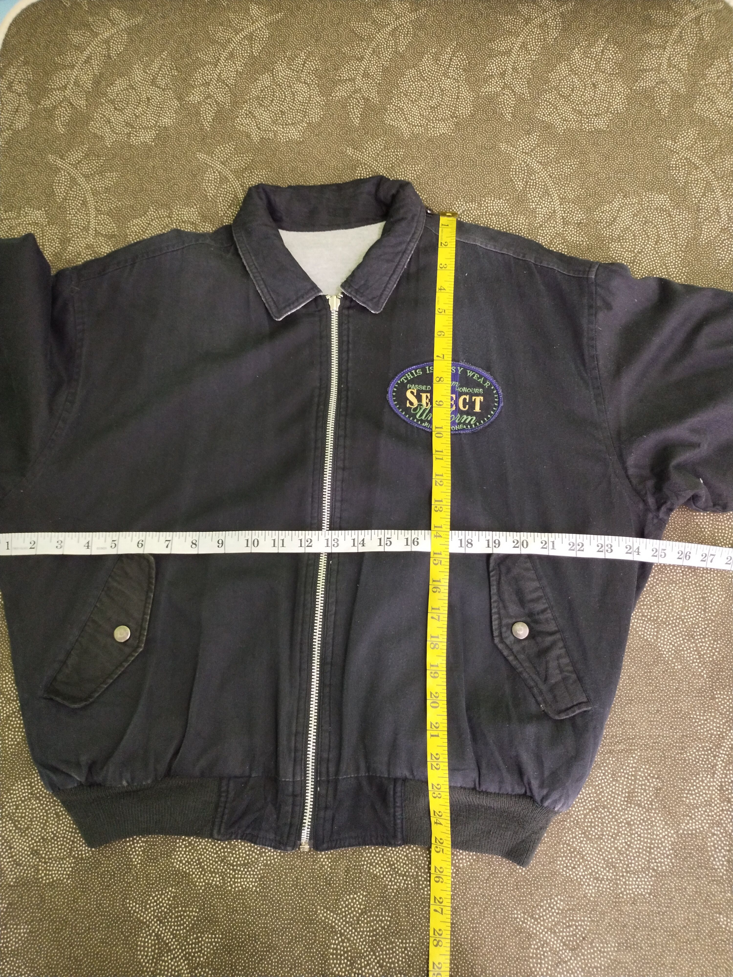 Japanese Brand VINTAGE MILE STOEN REVERSIBLE BOMBER JACKET Size US M / EU 48-50 / 2 - 14 Thumbnail
