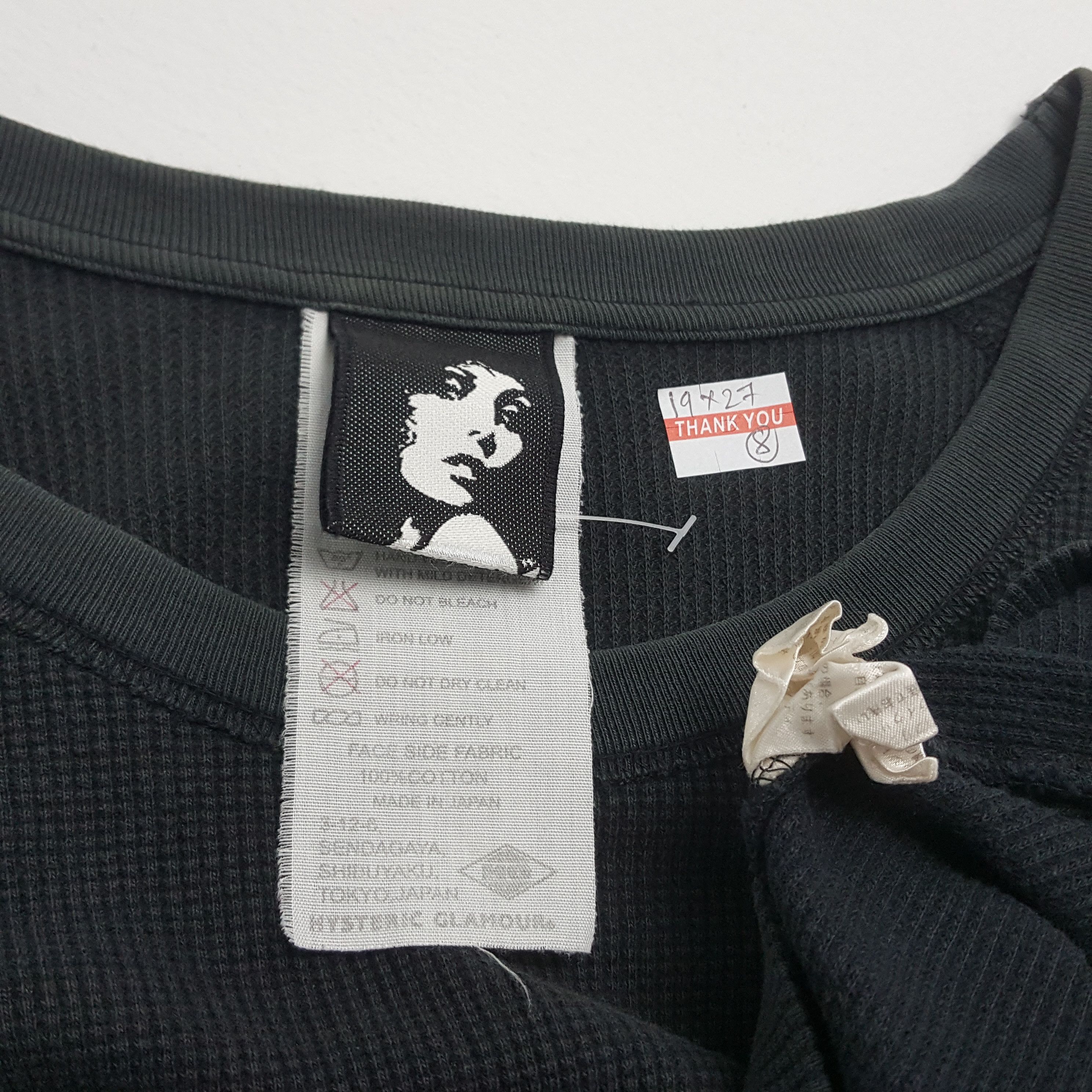Hysteric Glamour × Japanese Brand Vintage HYSTERIC GLAMOUR Japanese Brand Logo T-Shirt cp1 Size US M / EU 48-50 / 2 - 2 Thumbnail