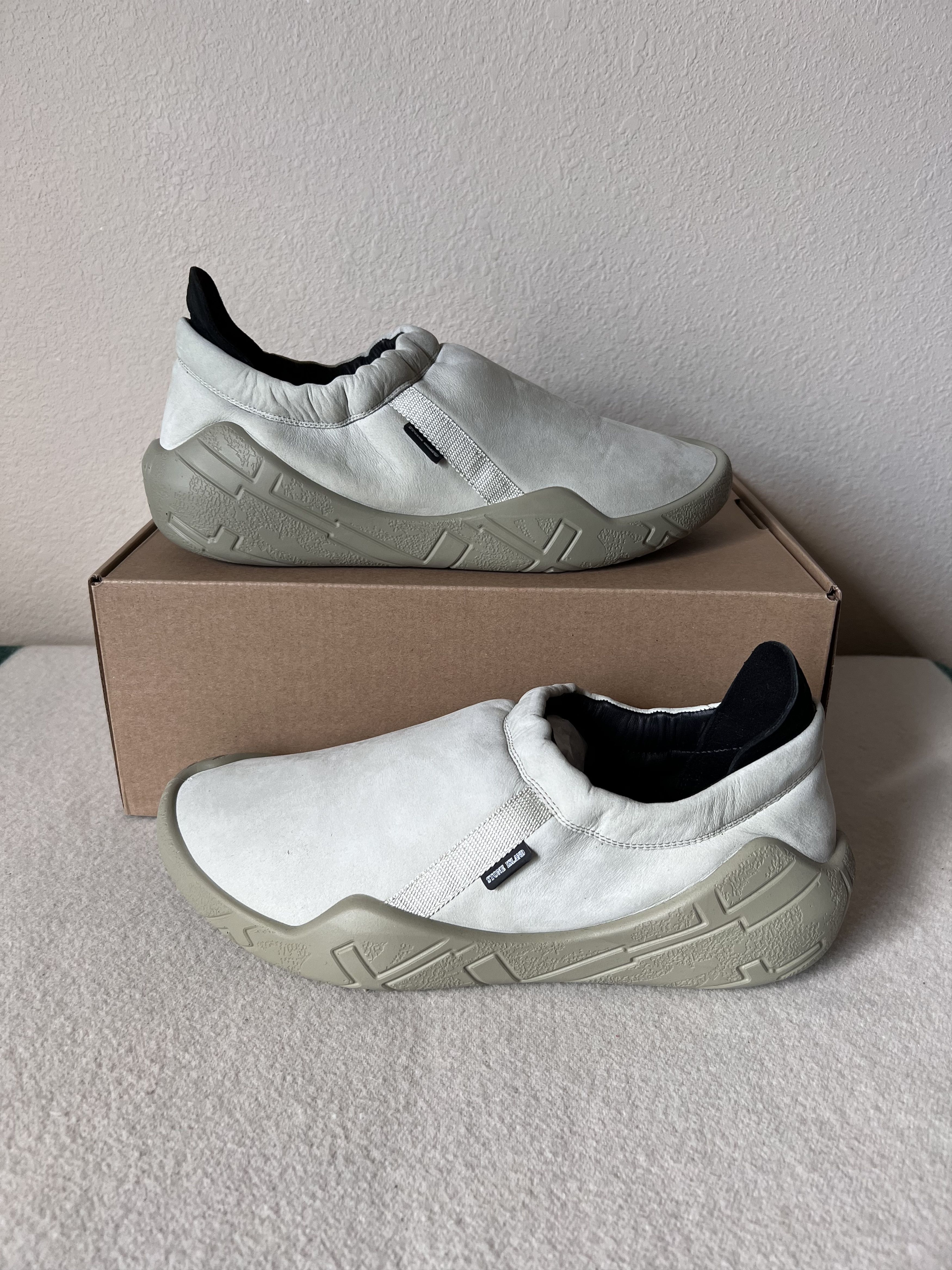 Stone Island Shadow Project Stone Island Shadow Project Moc Slip Ons in Beige Size US 9 / EU 42 - 2 Thumbnail
