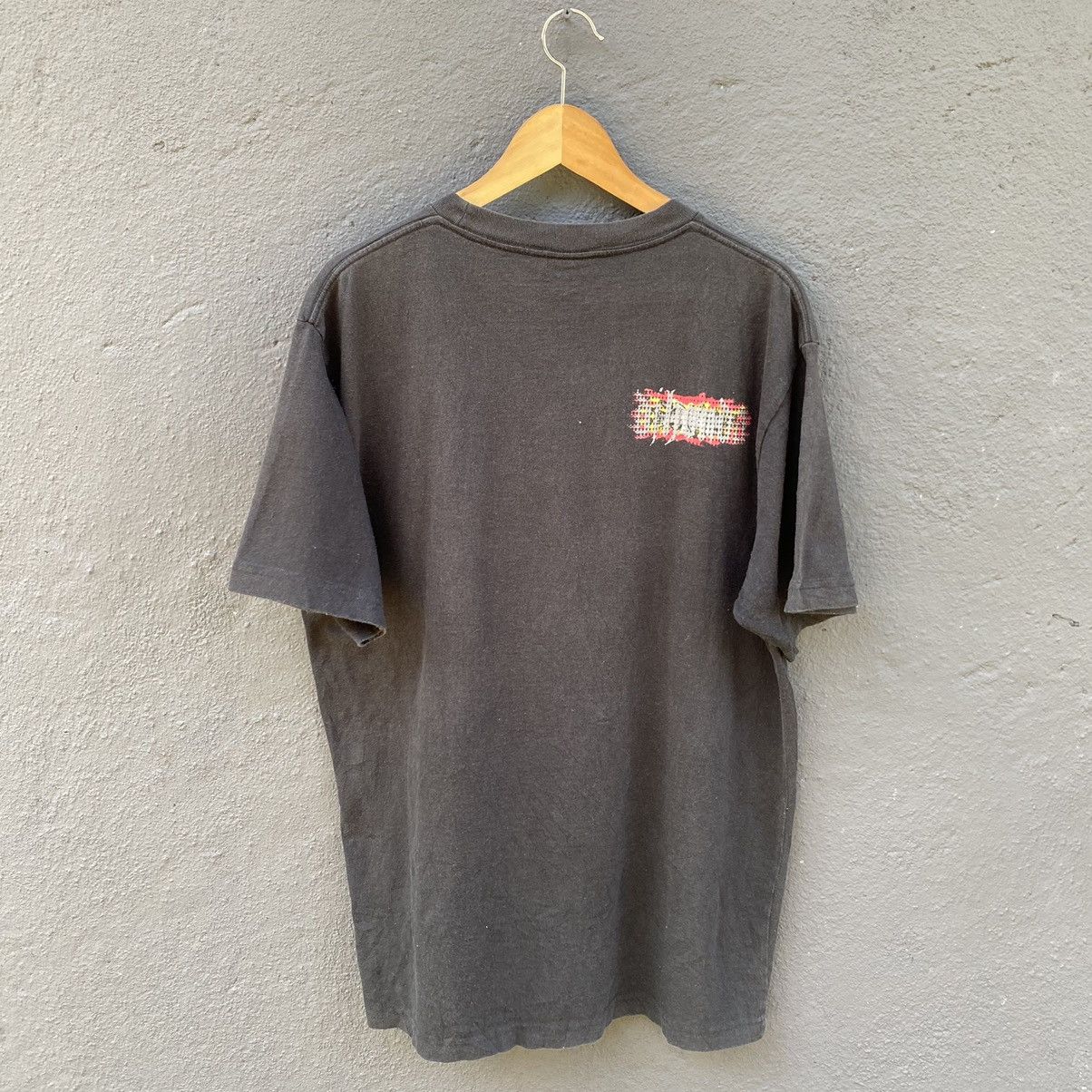 Japanese Brand Thrashed Faded Vintage Y2K DJ Honda ERD GRUNGE FLAME TEE Size US XL / EU 56 / 4 - 3 Thumbnail