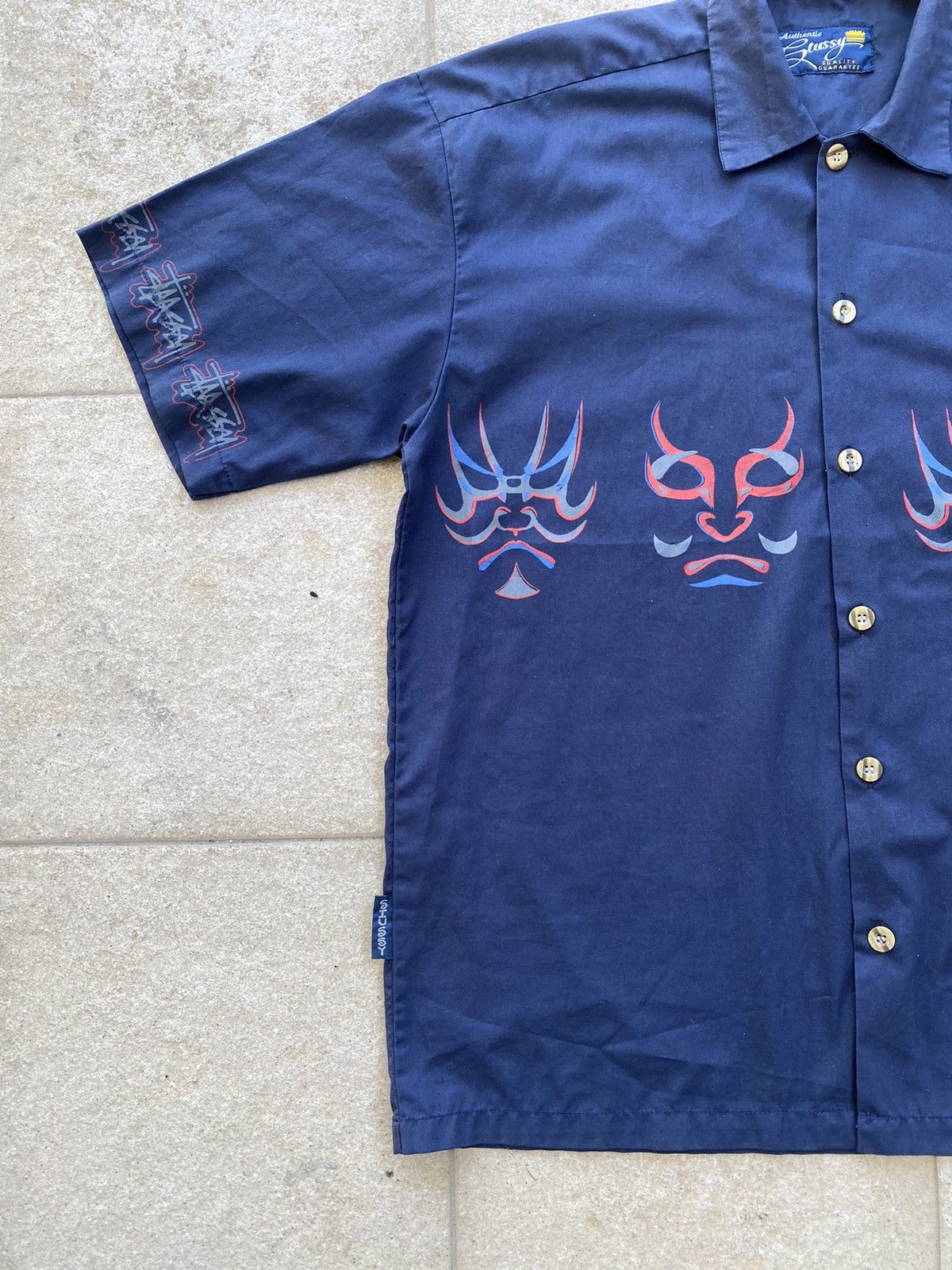 Stussy 💥RARE💥Vintage OG STÜSSY Classic Hawaiian Style Circa 1980s Size US XL / EU 56 / 4 - 4 Thumbnail
