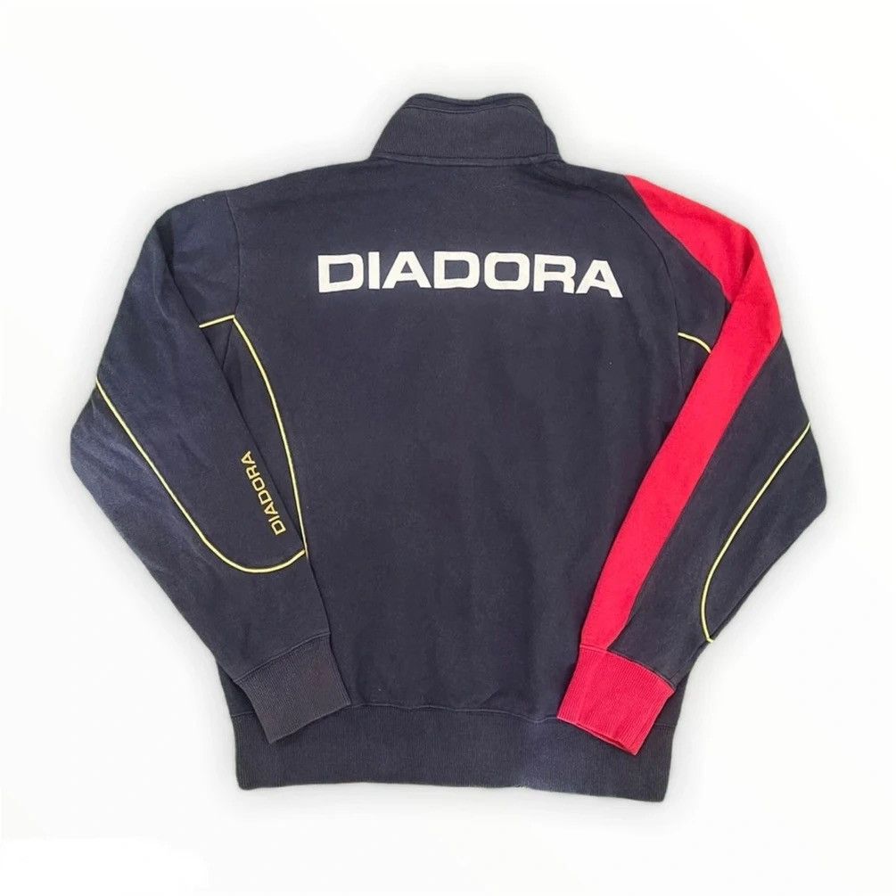 Diadora × Vintage Vintage 00s Diadora Italia Zip Up Jacket Size US M / EU 48-50 / 2 - 5 Thumbnail