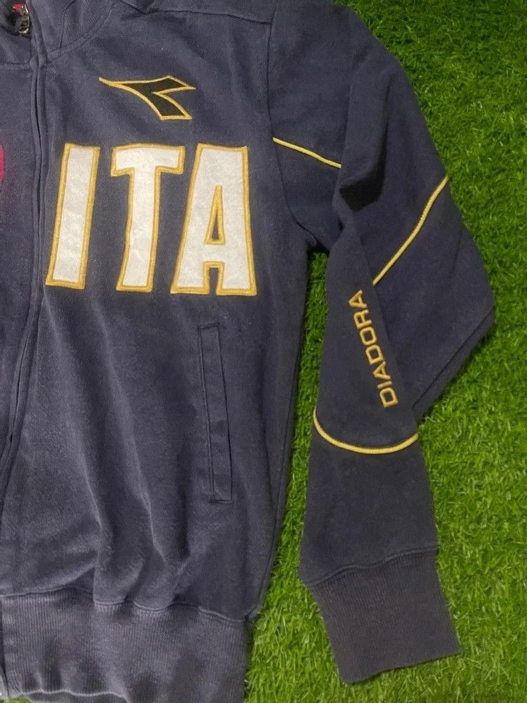Diadora × Vintage Vintage 00s Diadora Italia Zip Up Jacket Size US M / EU 48-50 / 2 - 3 Thumbnail
