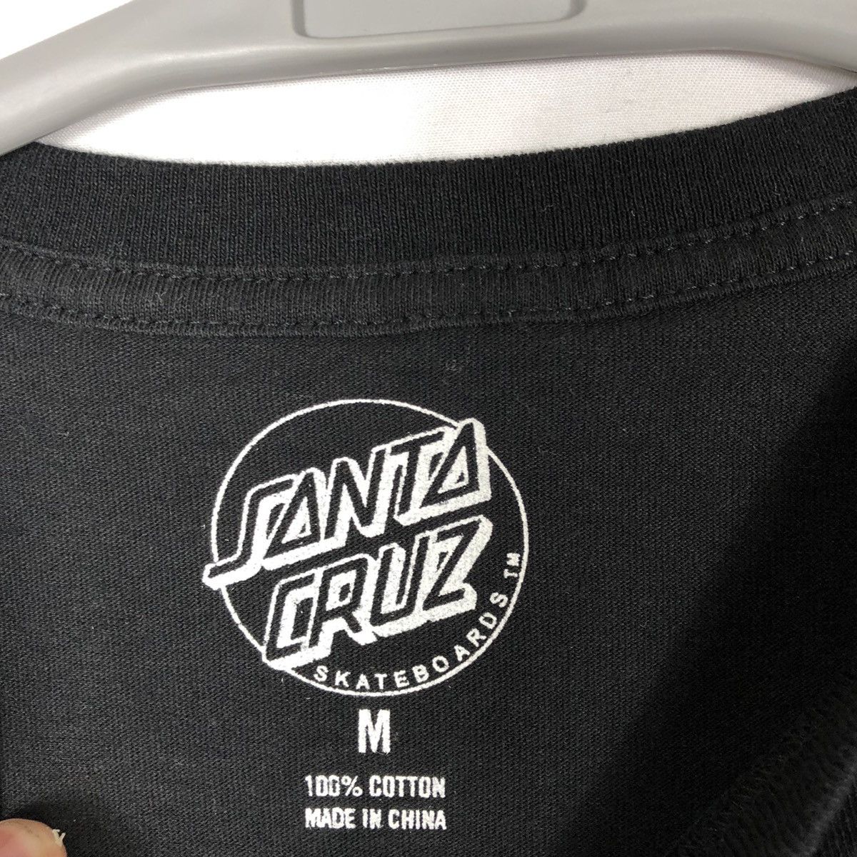 Santa Cruz Skateboards Rare Santa Cruz OG Sick Screaming Hand Big Logo Tee Size US XS / EU 42 / 0 - 8 Thumbnail