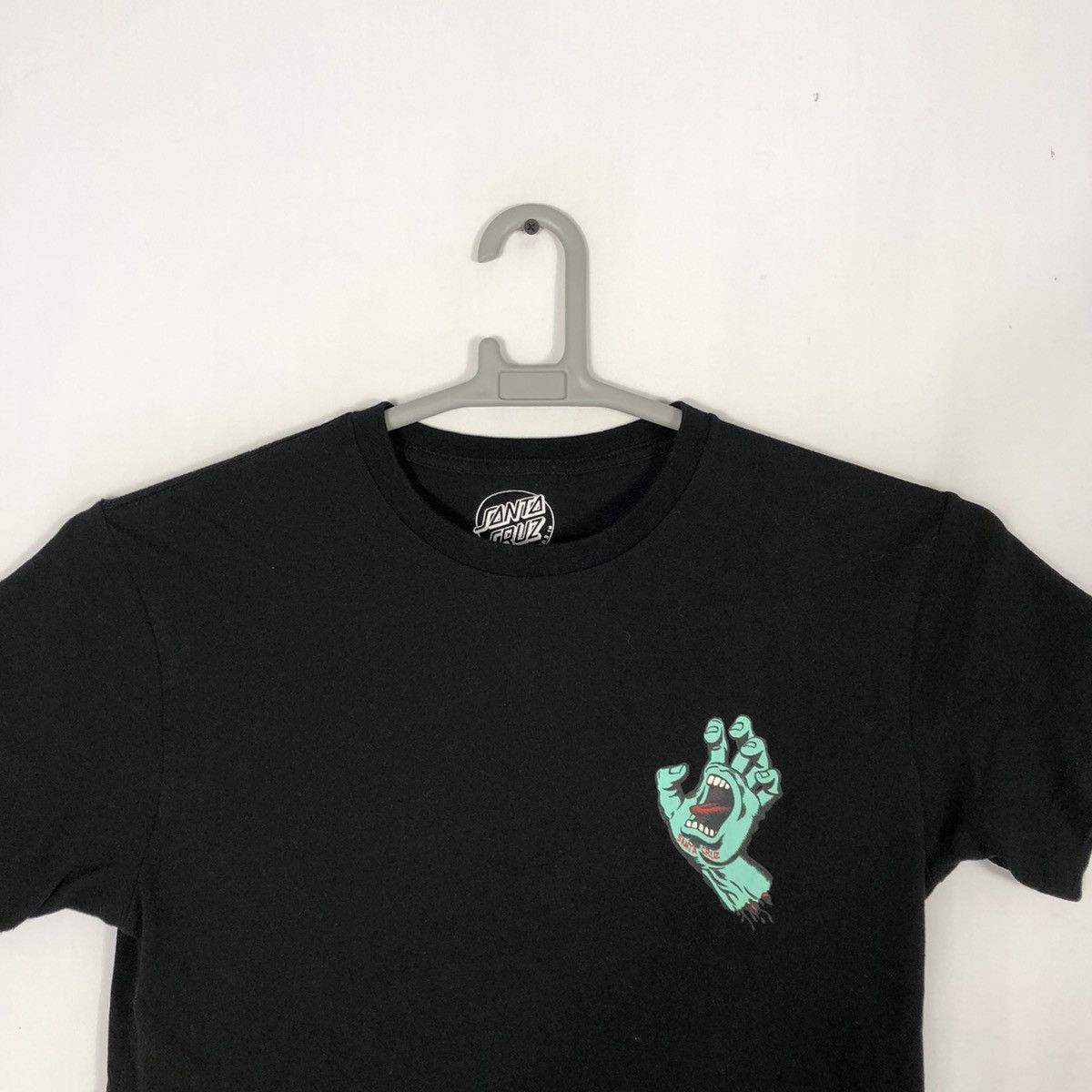 Santa Cruz Skateboards Rare Santa Cruz OG Sick Screaming Hand Big Logo Tee Size US XS / EU 42 / 0 - 4 Thumbnail