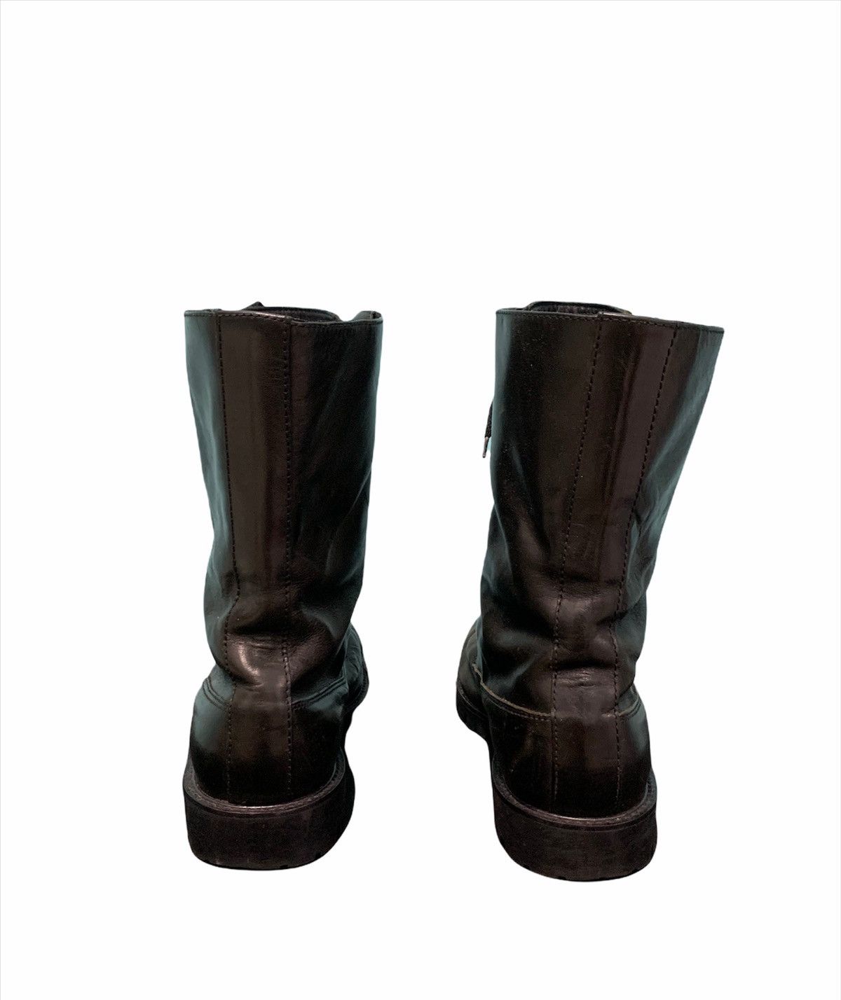 Veronique Branquinho ☃️ Veronique Branquinho Leather Combat Boots Size US 7.5 / EU 40-41 - 5 Thumbnail