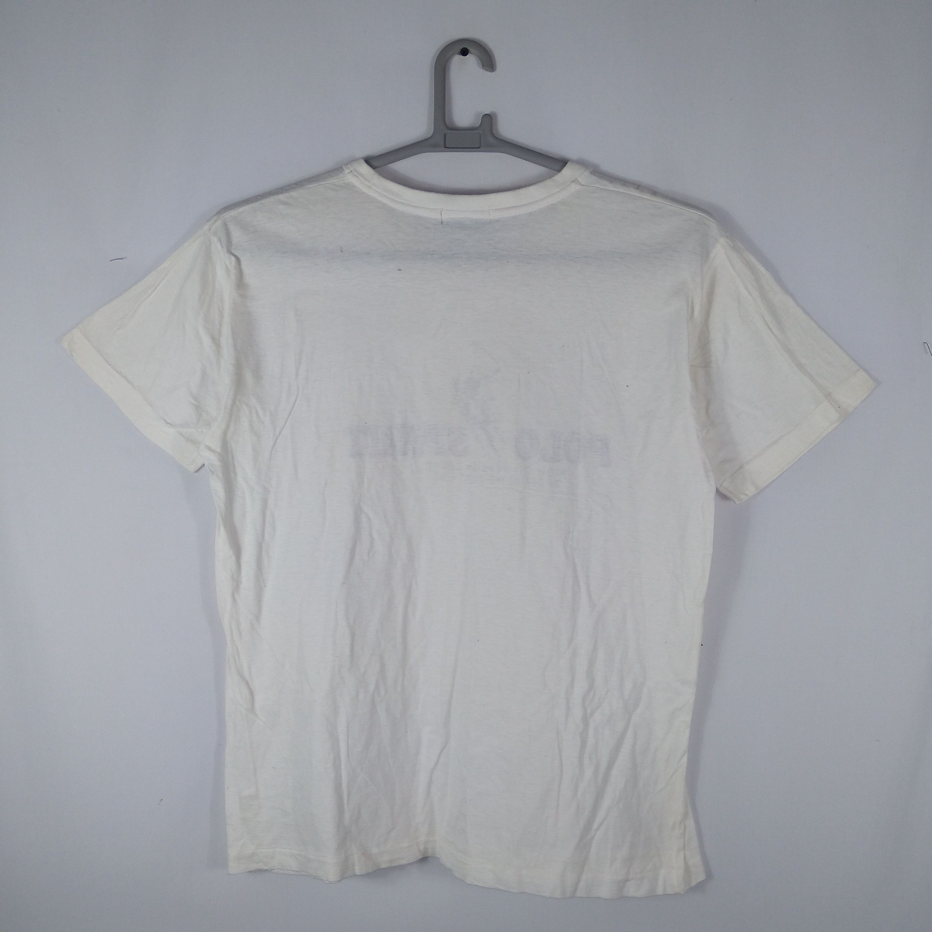 Beverly Hills Polo Club × Polo Ralph Lauren × Vintage Vintage 90s Polo Spirit OG Big Logo Spellout Tee Size US M / EU 48-50 / 2 - 3 Thumbnail