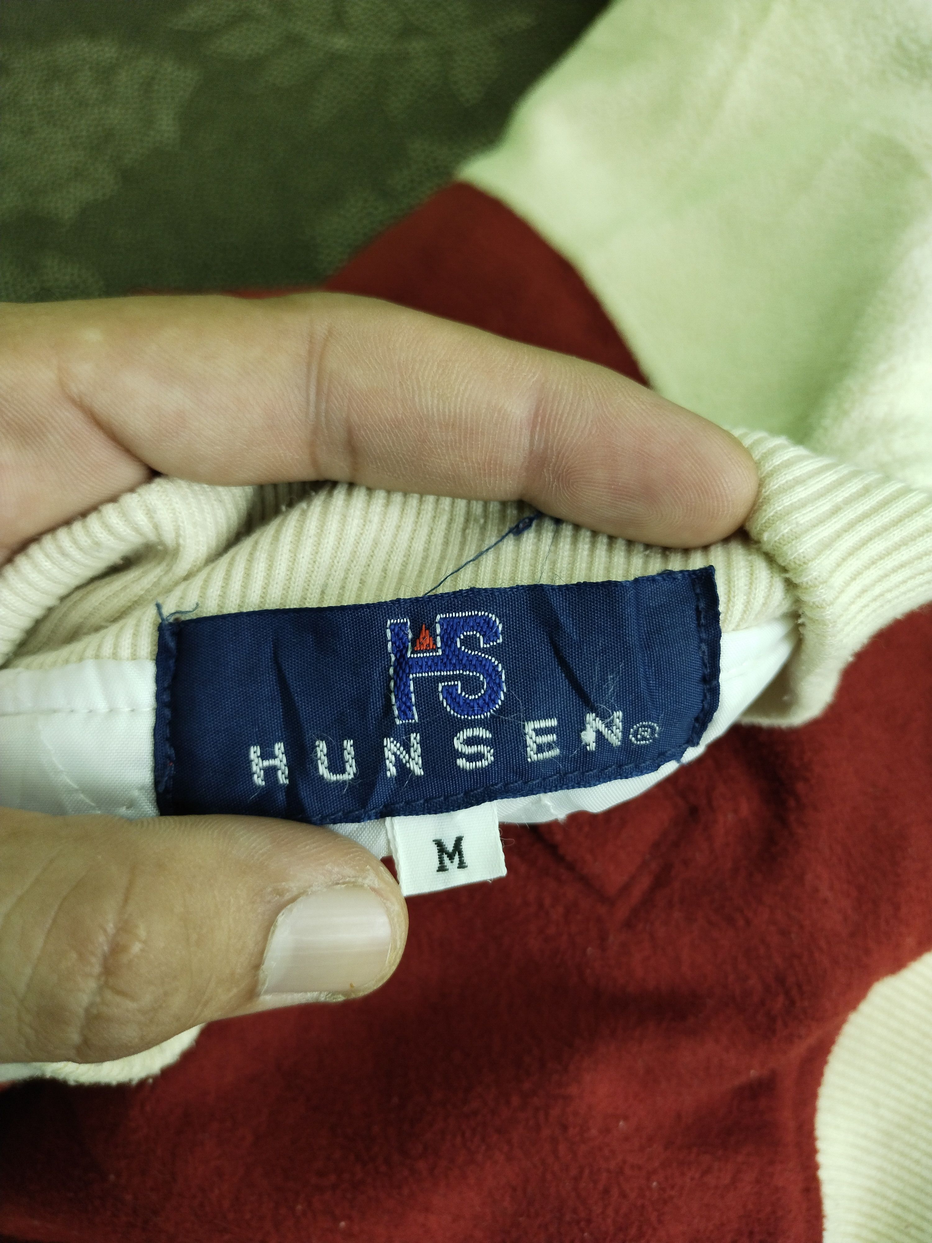 Japanese Brand VINTAGE HUNSEN FLEECE JACKET Size US M / EU 48-50 / 2 - 8 Thumbnail
