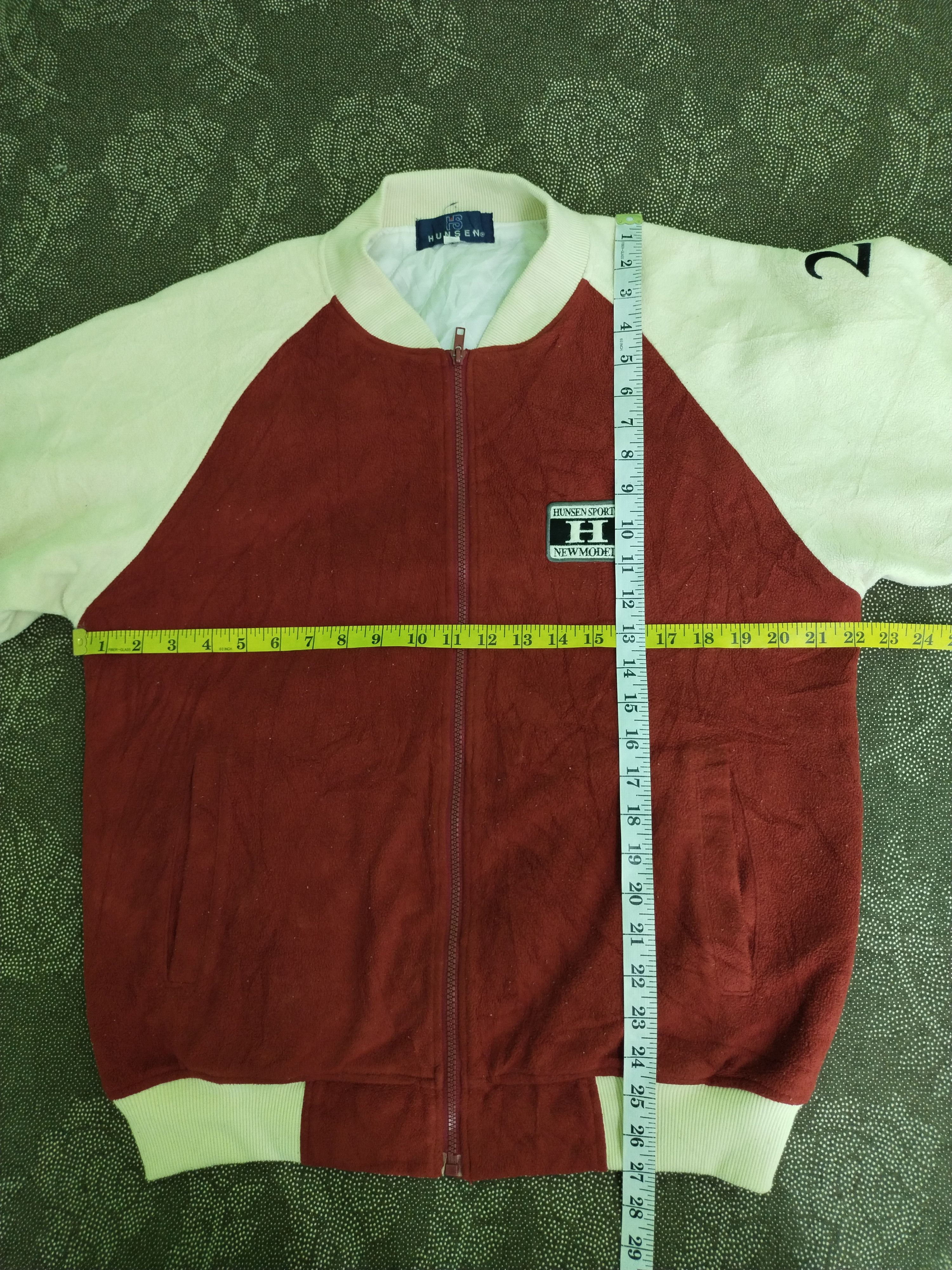 Japanese Brand VINTAGE HUNSEN FLEECE JACKET Size US M / EU 48-50 / 2 - 10 Thumbnail