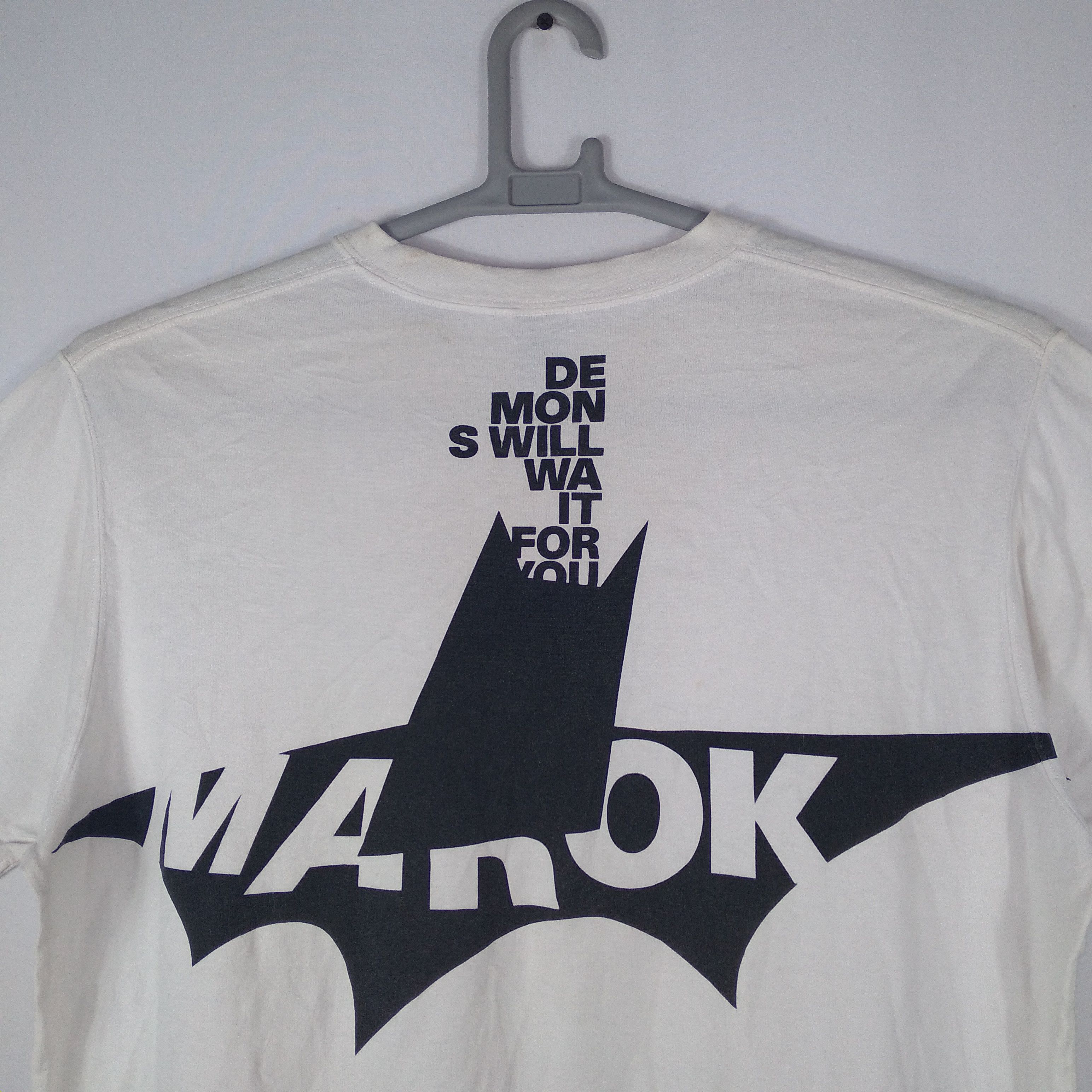 Japanese Brand × Vintage Lodown Magazines Demon Will Wait For You Big Print Tee Size US L / EU 52-54 / 3 - 4 Thumbnail