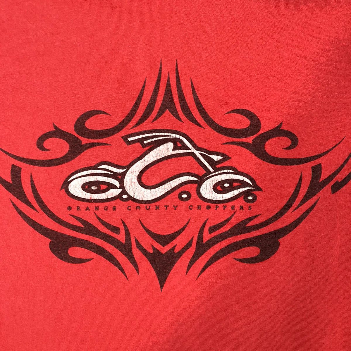 Vintage × West Coast Choppers Vintage 90s American Orange Country Choppers Big Image Tee Size US XL / EU 56 / 4 - 3 Thumbnail