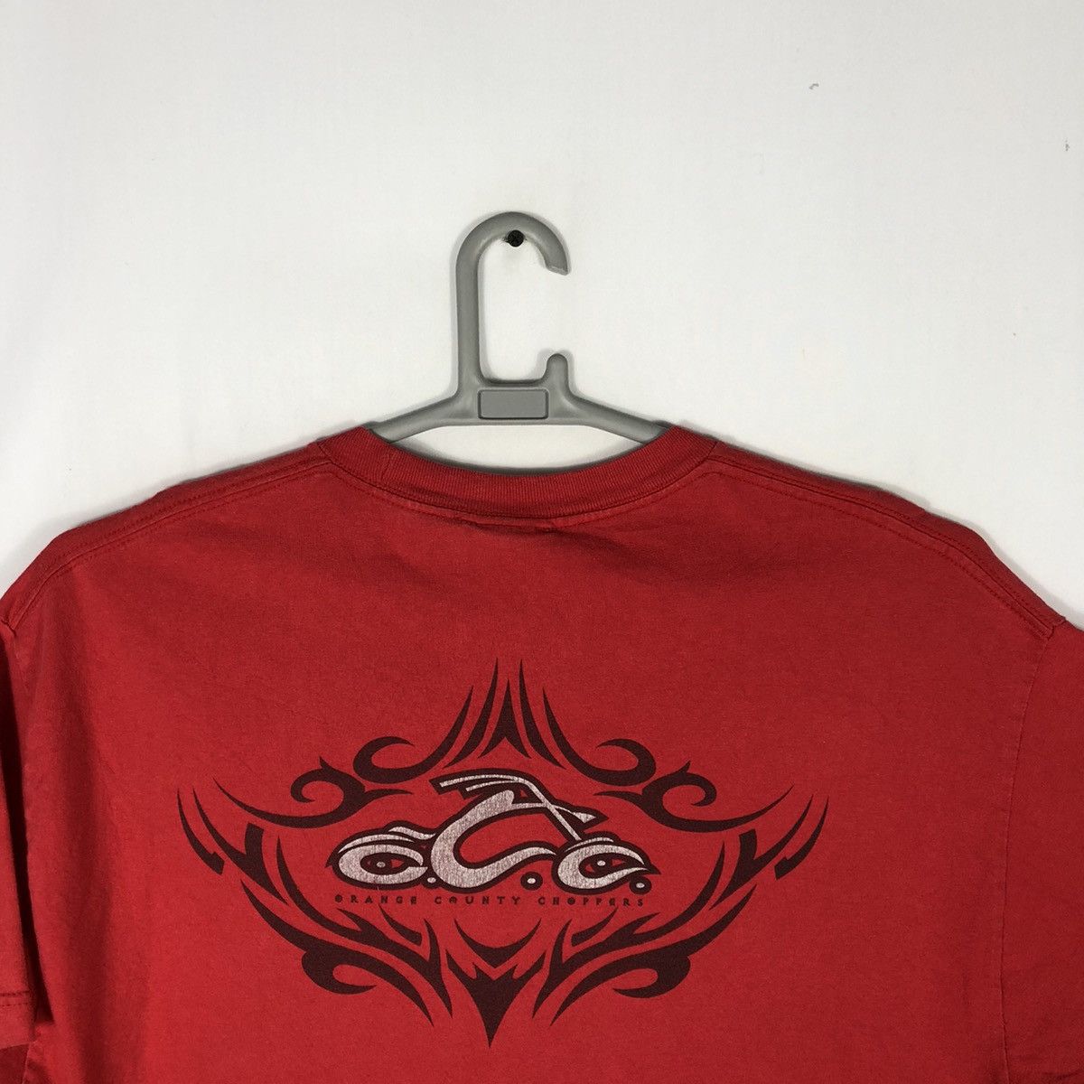 Vintage × West Coast Choppers Vintage 90s American Orange Country Choppers Big Image Tee Size US XL / EU 56 / 4 - 2 Thumbnail