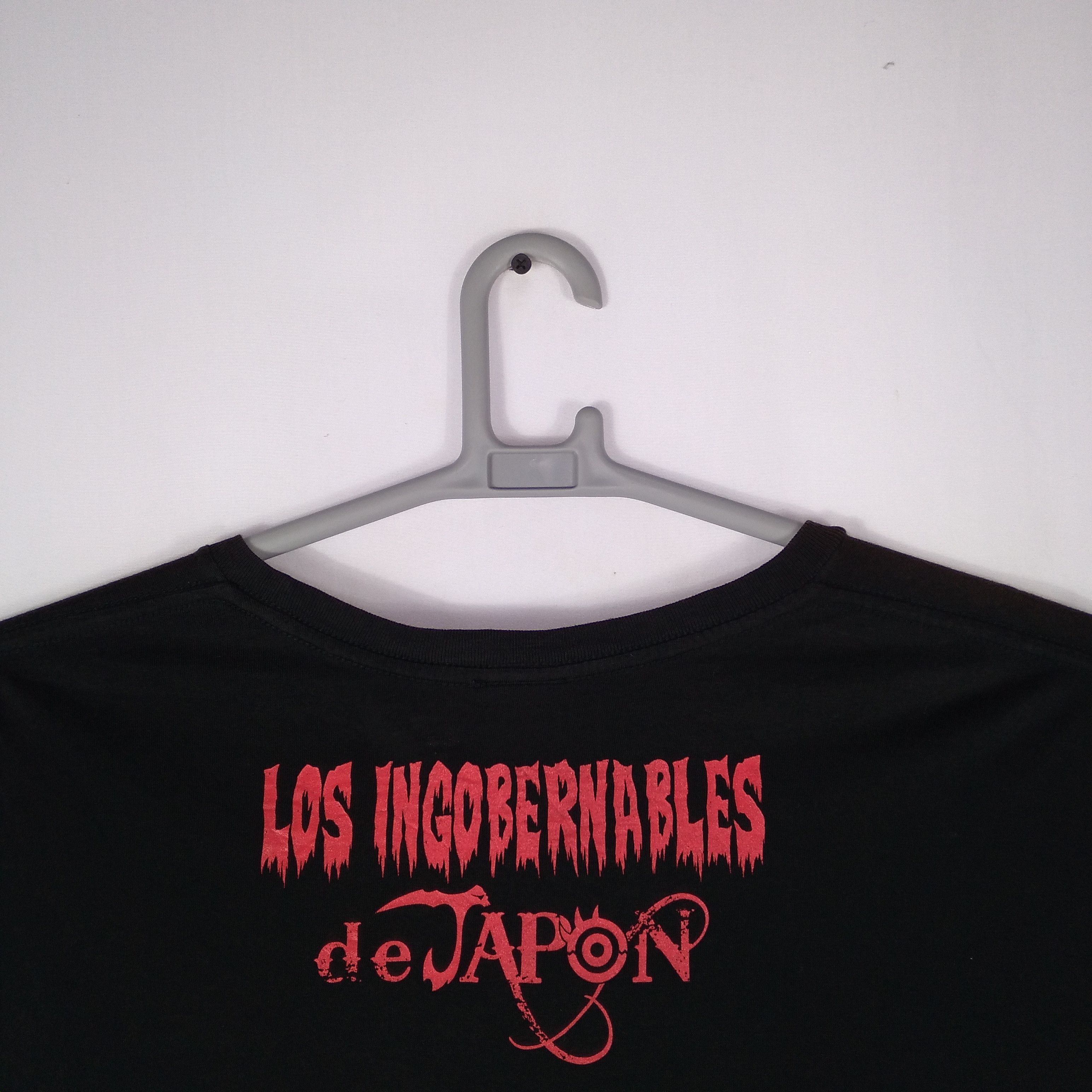 Hall Of Fame × Japanese Brand × Vintage New Japan Pro Wrestling Los Ingobernables De Japon Tee Size US L / EU 52-54 / 3 - 5 Thumbnail