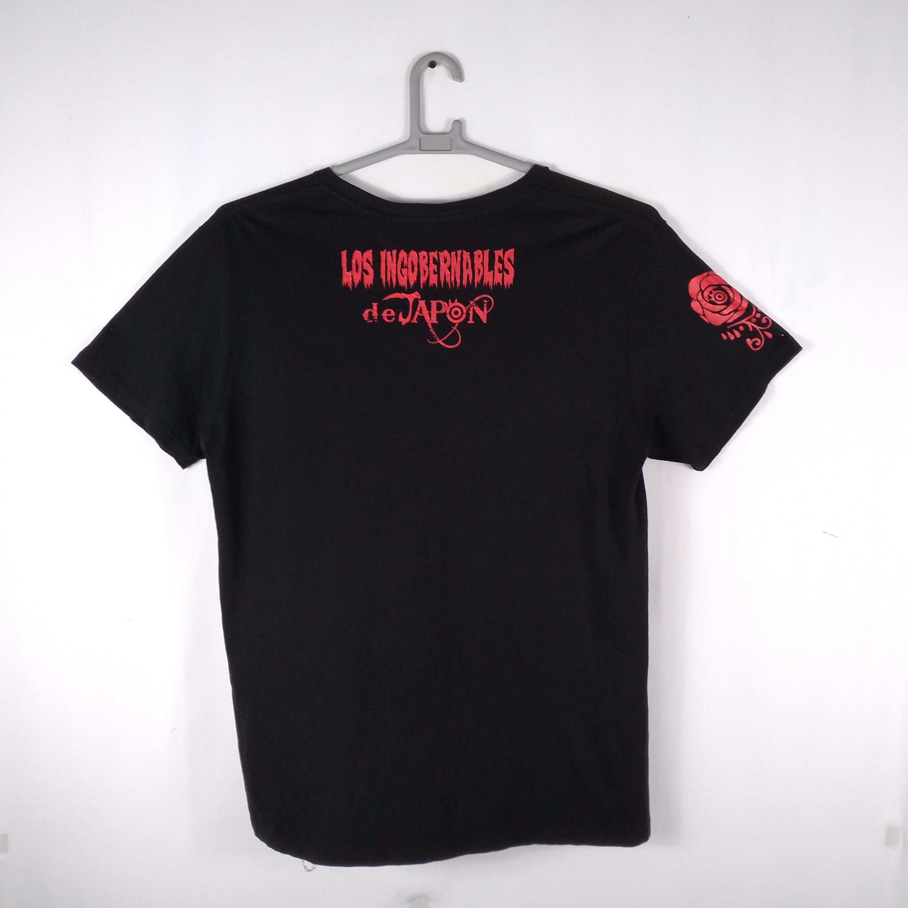 Hall Of Fame × Japanese Brand × Vintage New Japan Pro Wrestling Los Ingobernables De Japon Tee Size US L / EU 52-54 / 3 - 4 Thumbnail