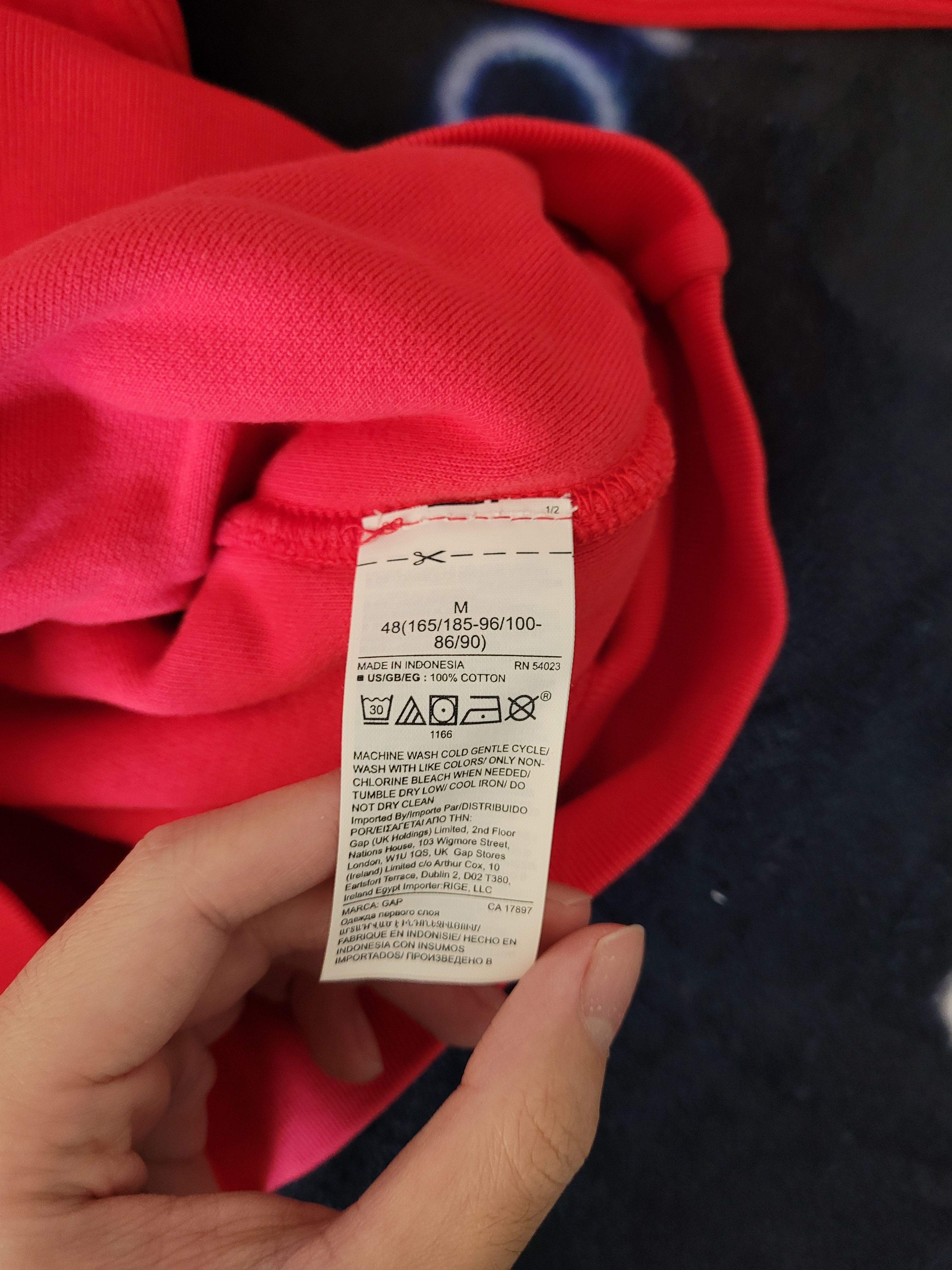 Gap × Kanye West Red Perfect Hoodie Size US M / EU 48-50 / 2 - 3 Thumbnail