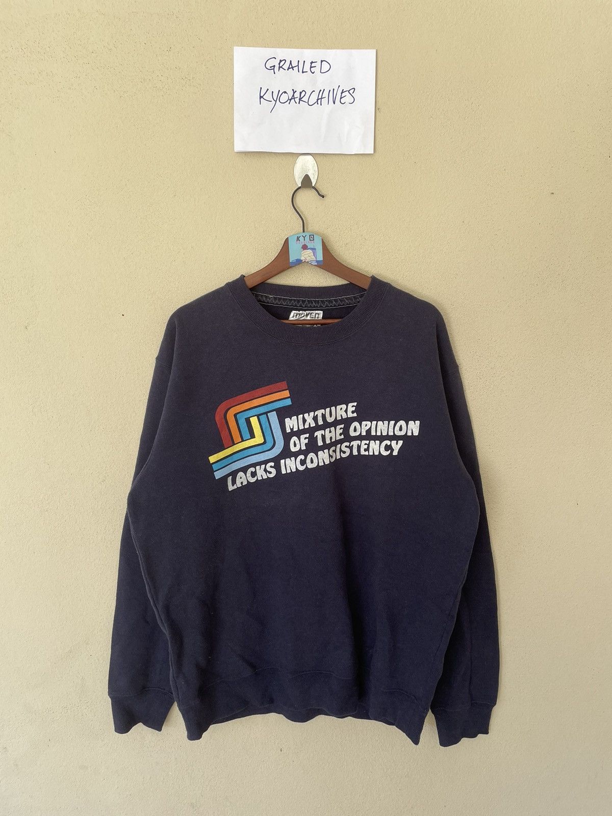 Japanese Brand × Vintage MOVEN PICK SWEATSHIRT Size US L / EU 52-54 / 3 - 1 Thumbnail