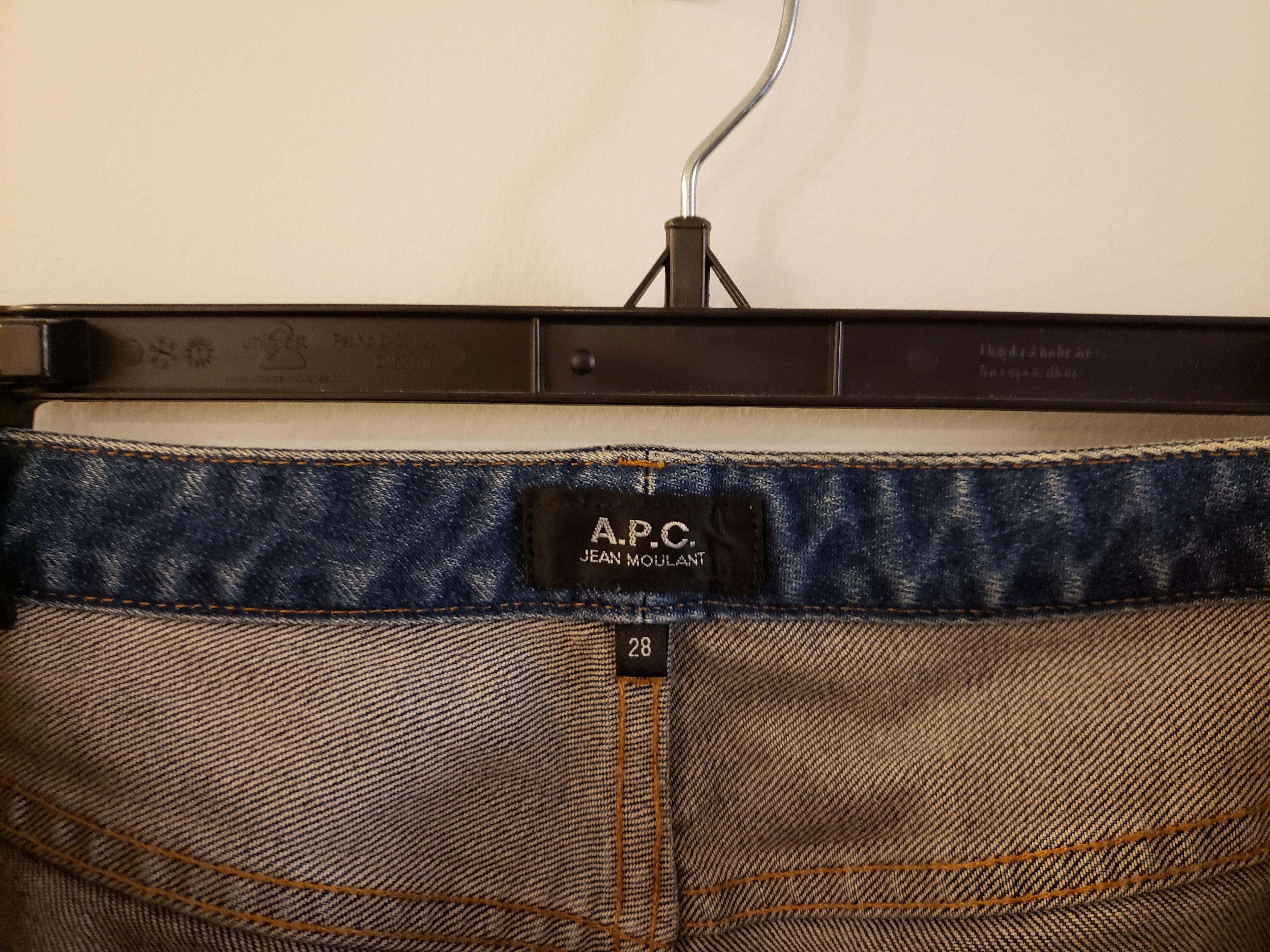 A.P.C. Medium Wash Denim Size US 28 / EU 44 - 3 Thumbnail