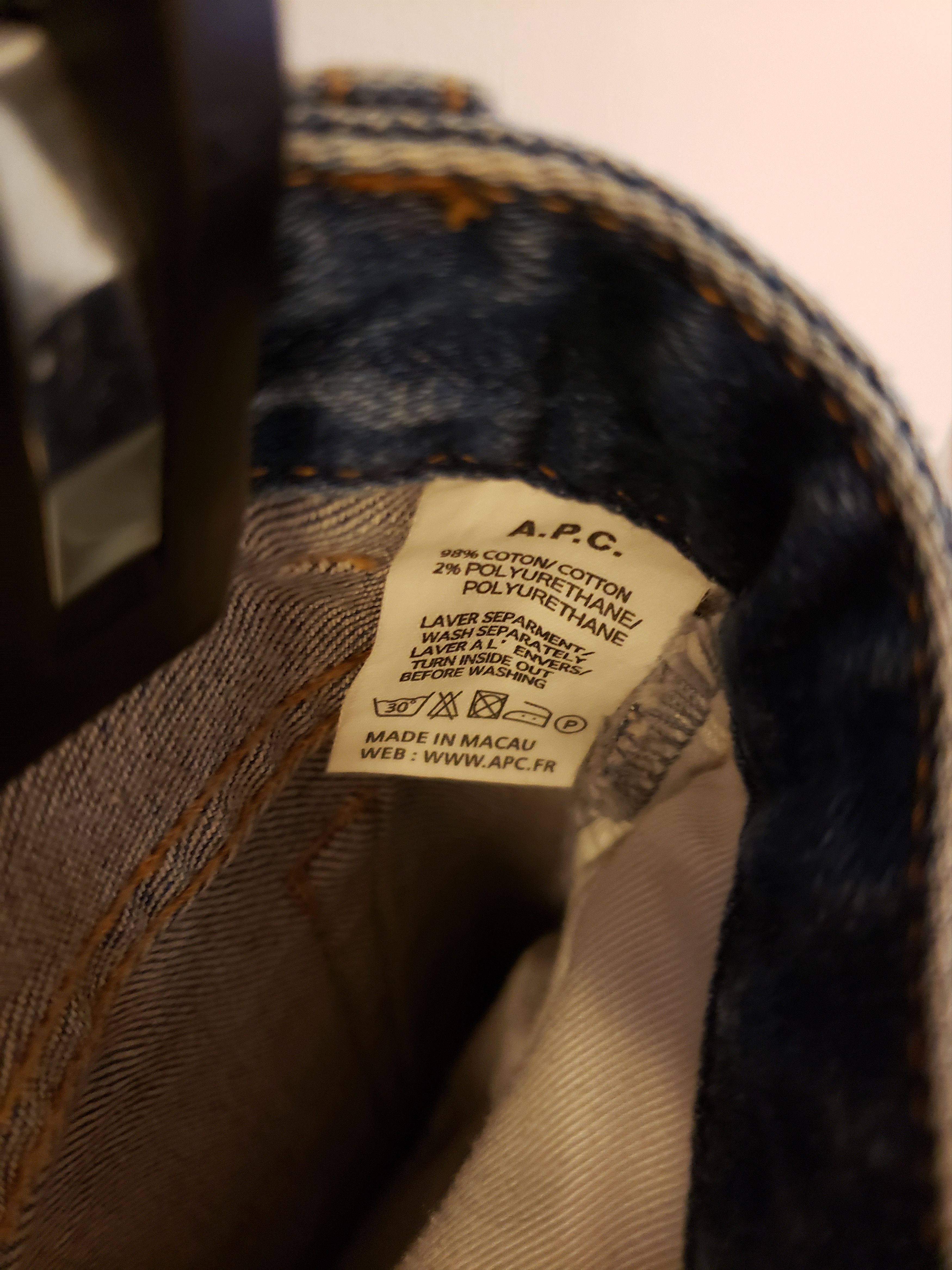 A.P.C. Medium Wash Denim Size US 28 / EU 44 - 4 Thumbnail