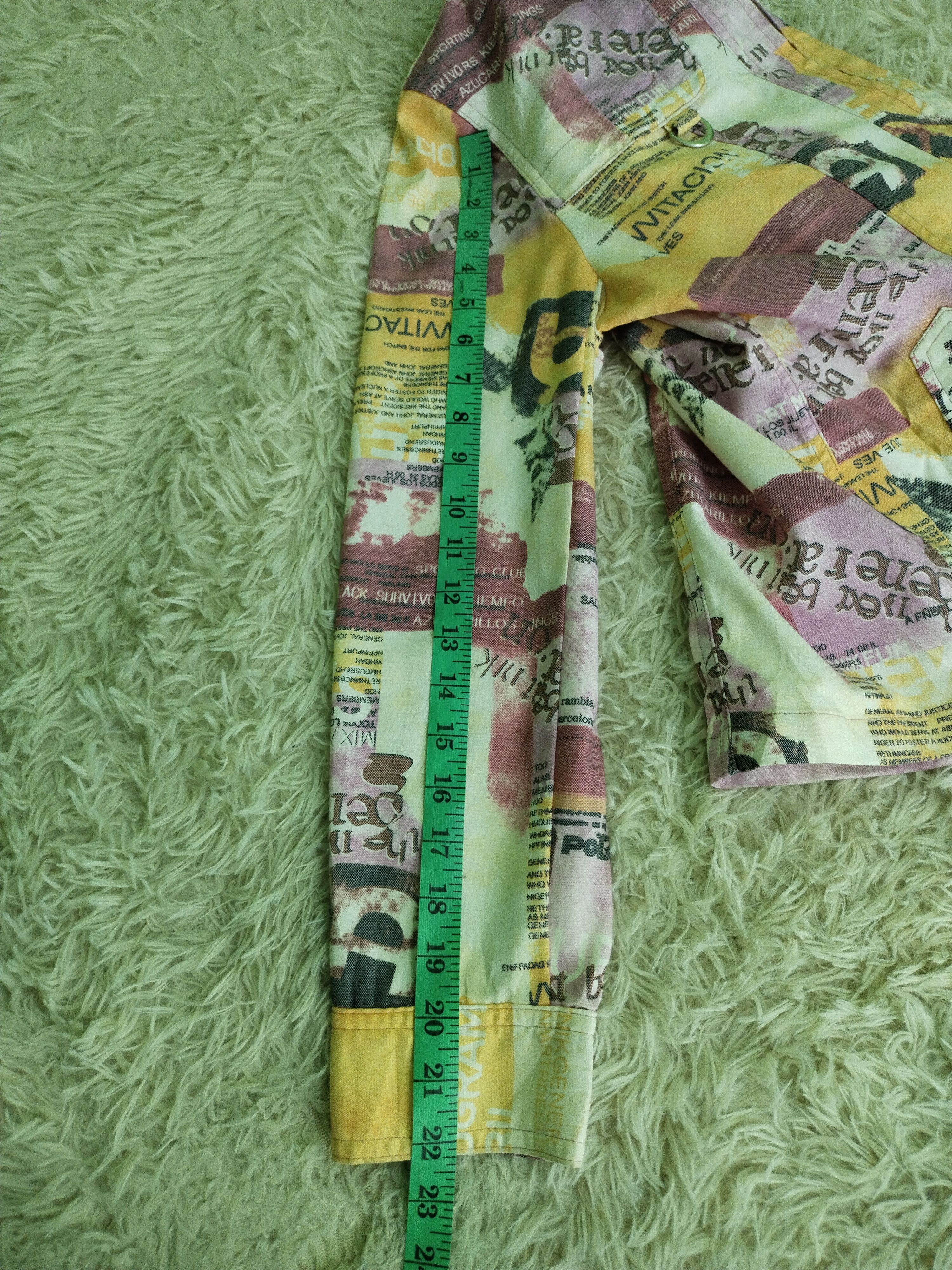 If Six Was Nine × Japanese Brand × Vintage Vintage 90s Full Print Mix Art Mix Women Jacket Size S / US 4 / IT 40 - 16 Thumbnail