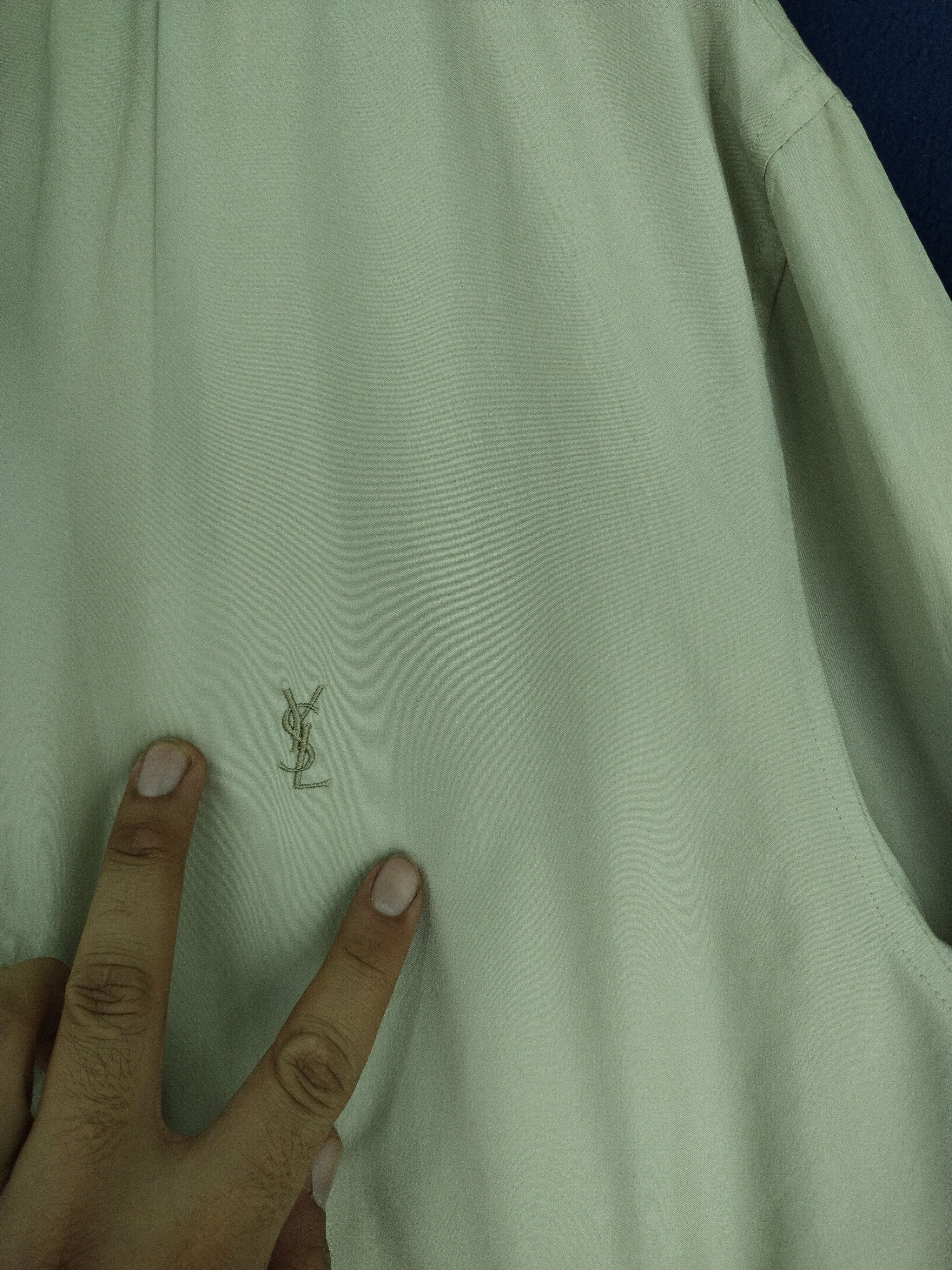 Saint Laurent Paris VINTAGE YSL SMALL LOGO LIGHT JACKET Size US M / EU 48-50 / 2 - 8 Thumbnail